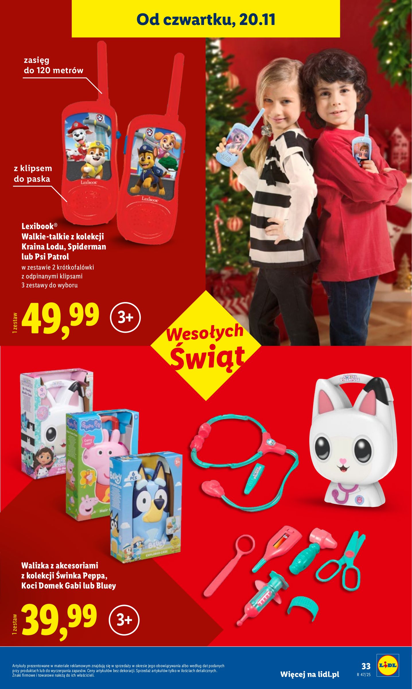 lidl - Gazetka Lidl - Katalog Zabawki - ważna od 03.11. do 24.12. - page: 33 lidl - Gazetka Lidl - Katalog Zabawki - ważna od 03.11. do 24.12. - page: 33