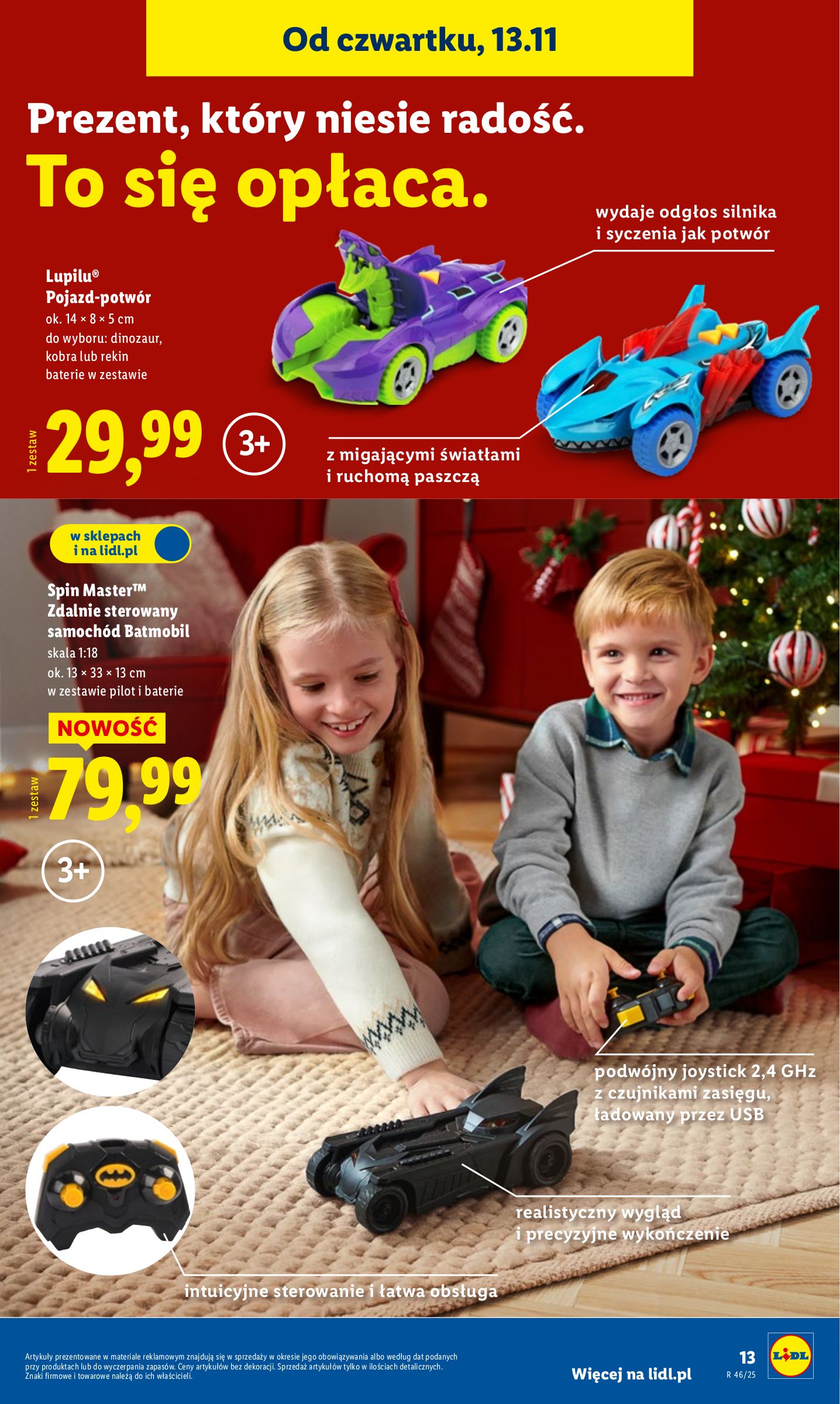 lidl - Gazetka Lidl - Katalog Zabawki - ważna od 03.11. do 24.12. - page: 13 lidl - Gazetka Lidl - Katalog Zabawki - ważna od 03.11. do 24.12. - page: 13