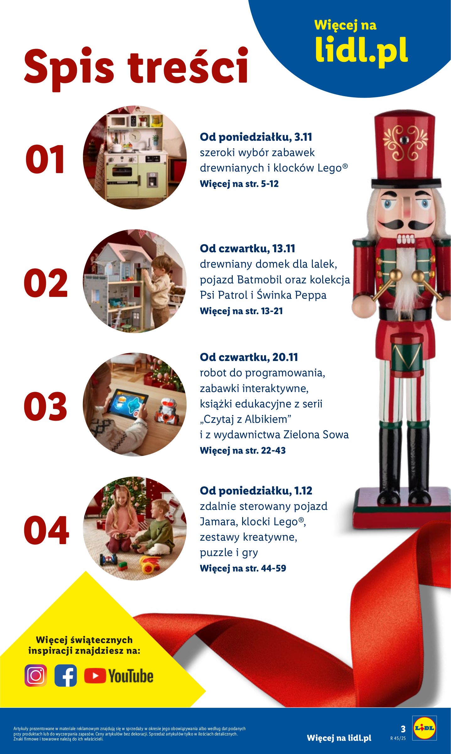 lidl - Gazetka Lidl - Katalog Zabawki - ważna od 03.11. do 24.12. - page: 3 lidl - Gazetka Lidl - Katalog Zabawki - ważna od 03.11. do 24.12. - page: 3