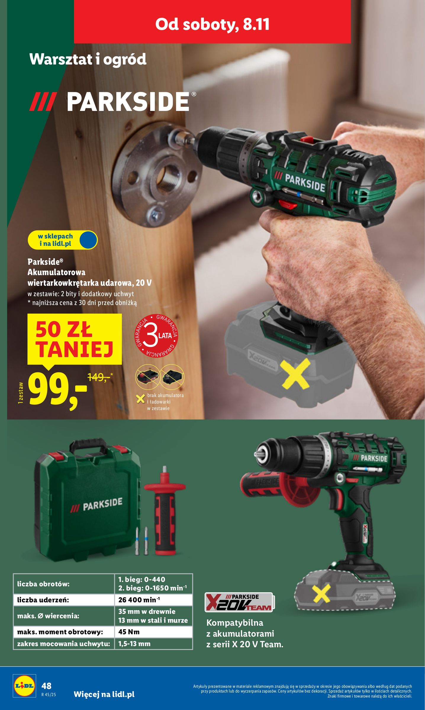 lidl - Gazetka Lidl - Katalog Okazji - ważna od 03.11. do 08.11. - page: 52 lidl - Gazetka Lidl - Katalog Okazji - ważna od 03.11. do 08.11. - page: 52