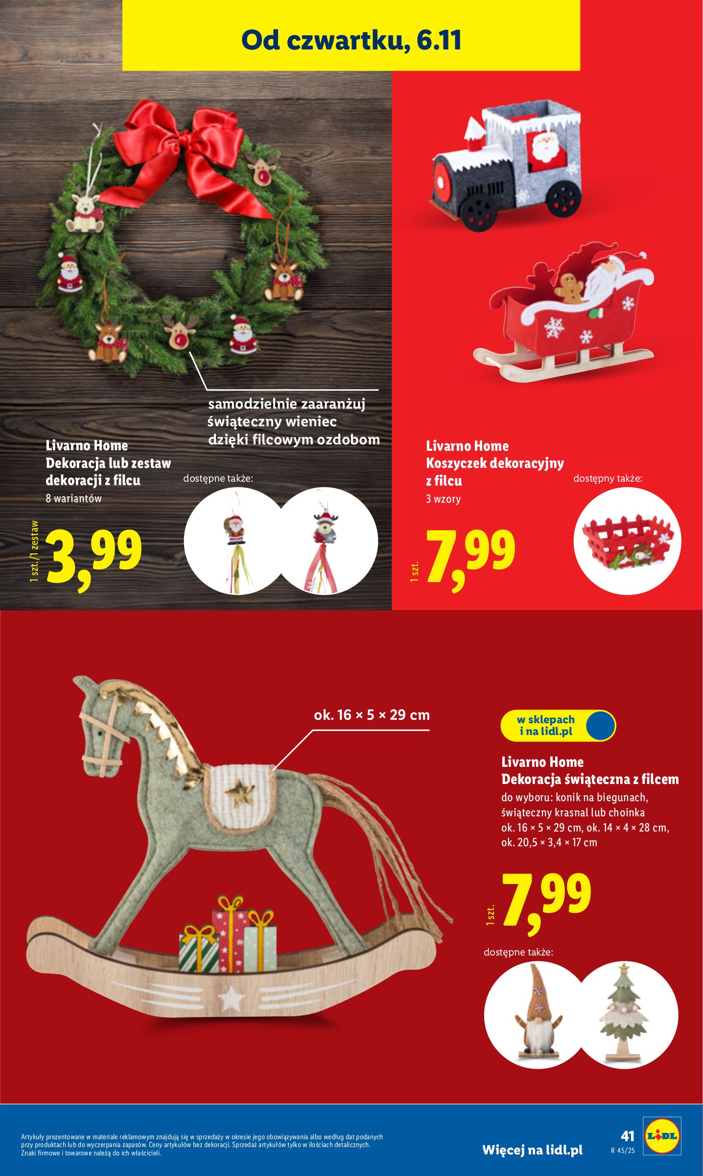 lidl - Gazetka Lidl - Katalog Okazji - ważna od 03.11. do 08.11. - page: 45 lidl - Gazetka Lidl - Katalog Okazji - ważna od 03.11. do 08.11. - page: 45