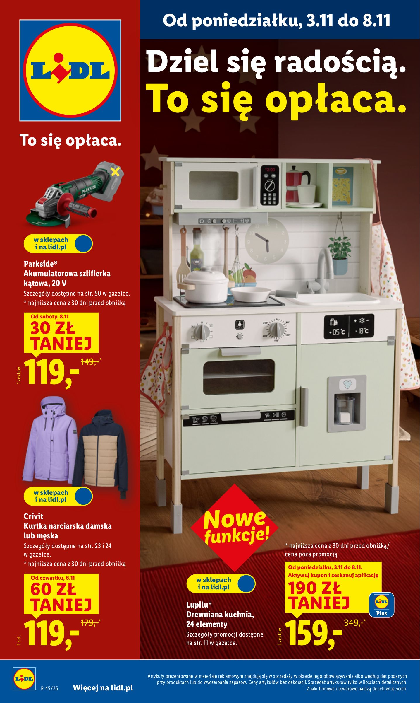 lidl - Gazetka Lidl - Katalog Okazji - ważna od 03.11. do 08.11.