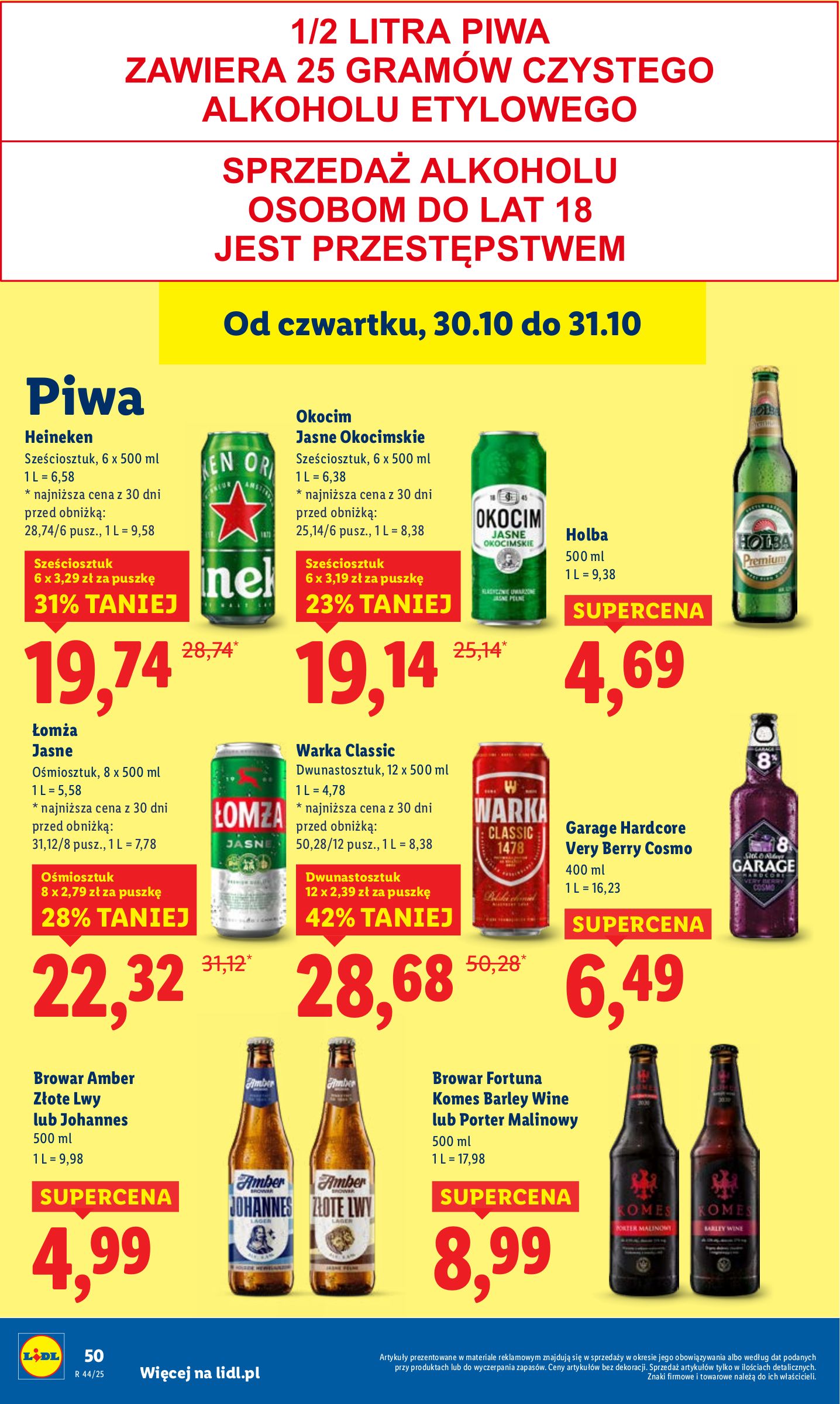 lidl - Gazetka Lidl - ważna od 30.10. do 31.10. - page: 52