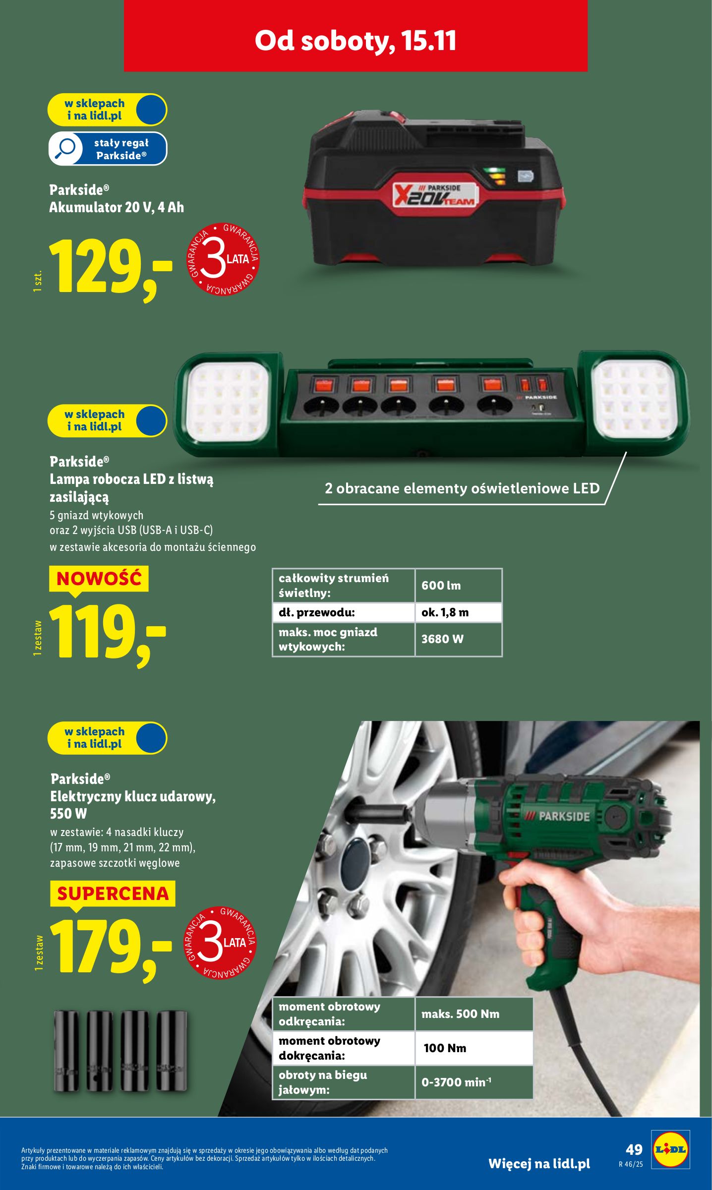 lidl - Gazetka Lidl - Katalog Okazji - ważna od 10.11. do 15.11. - page: 53