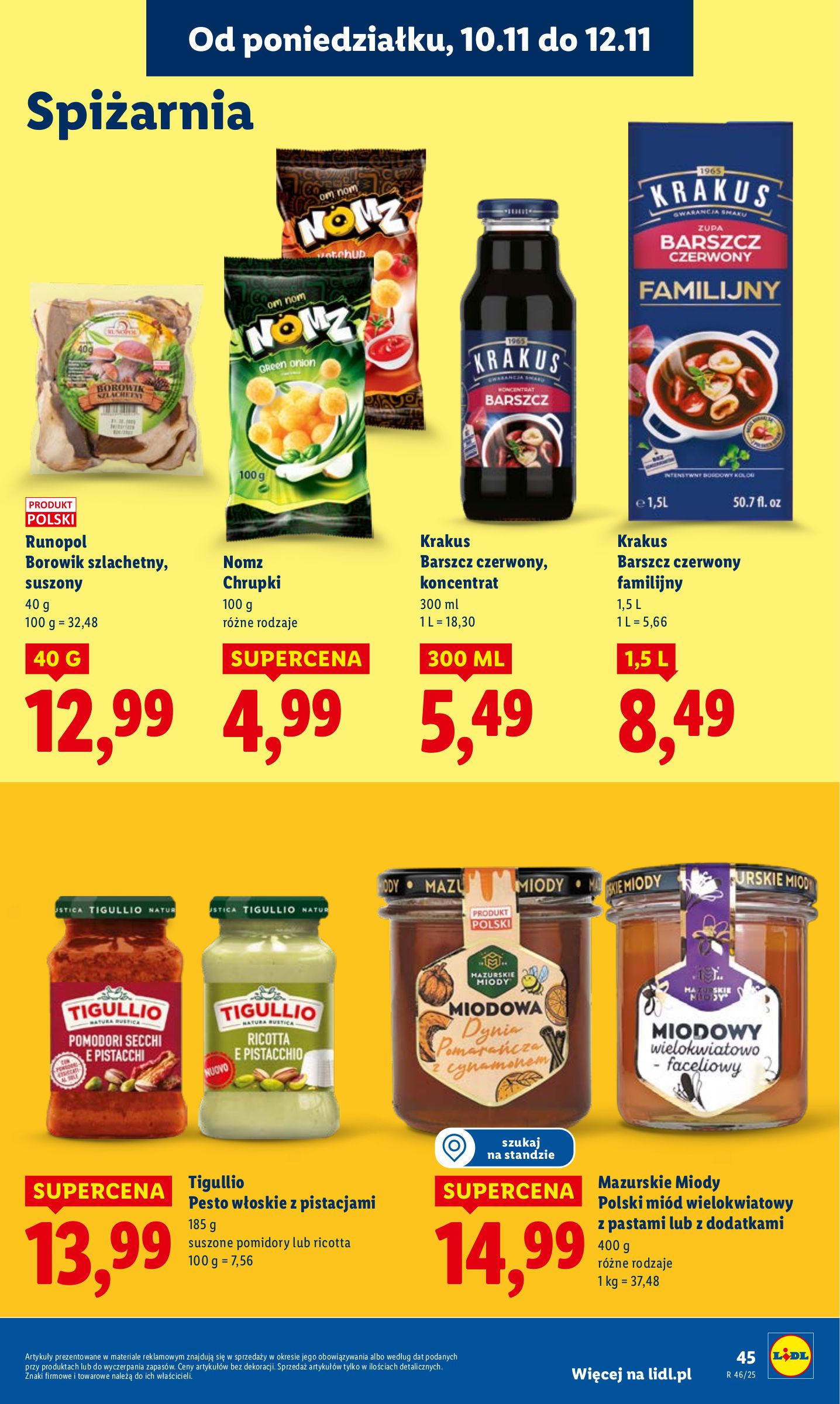 lidl - Gazetka Lidl - ważna od 10.11. do 12.11. - page: 45