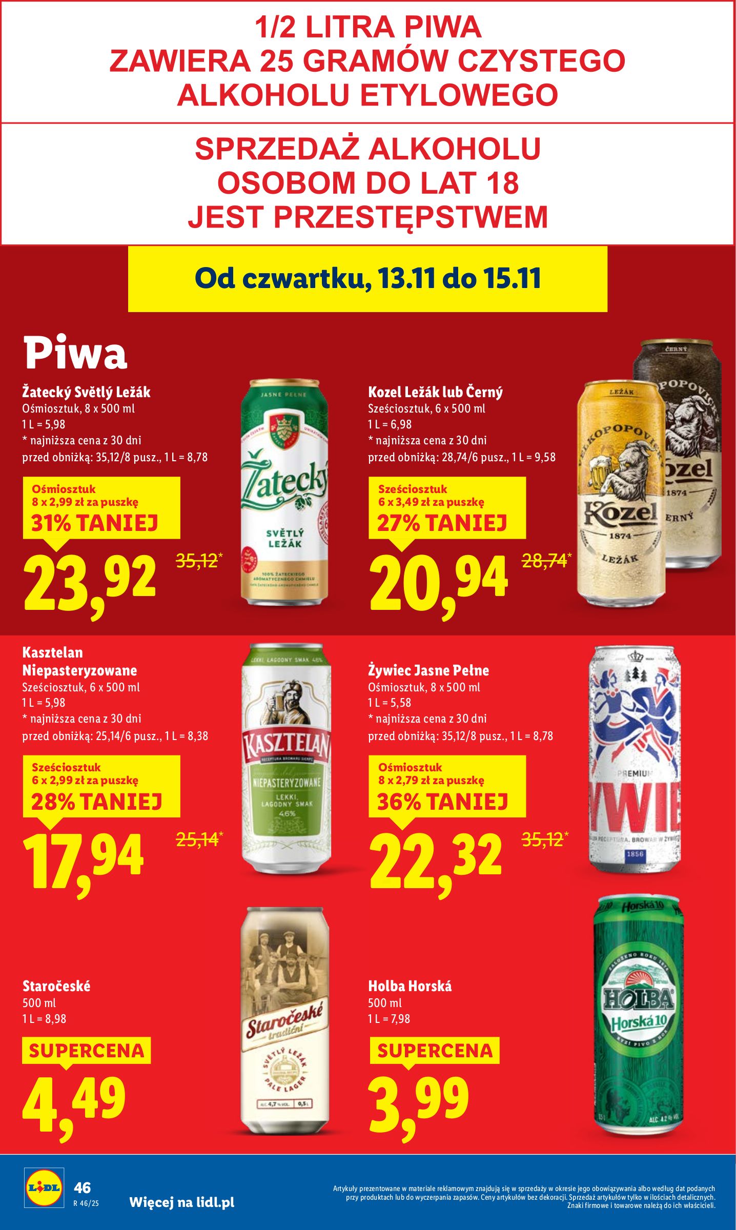lidl - Gazetka Lidl - ważna od 13.11. do 15.11. - page: 48