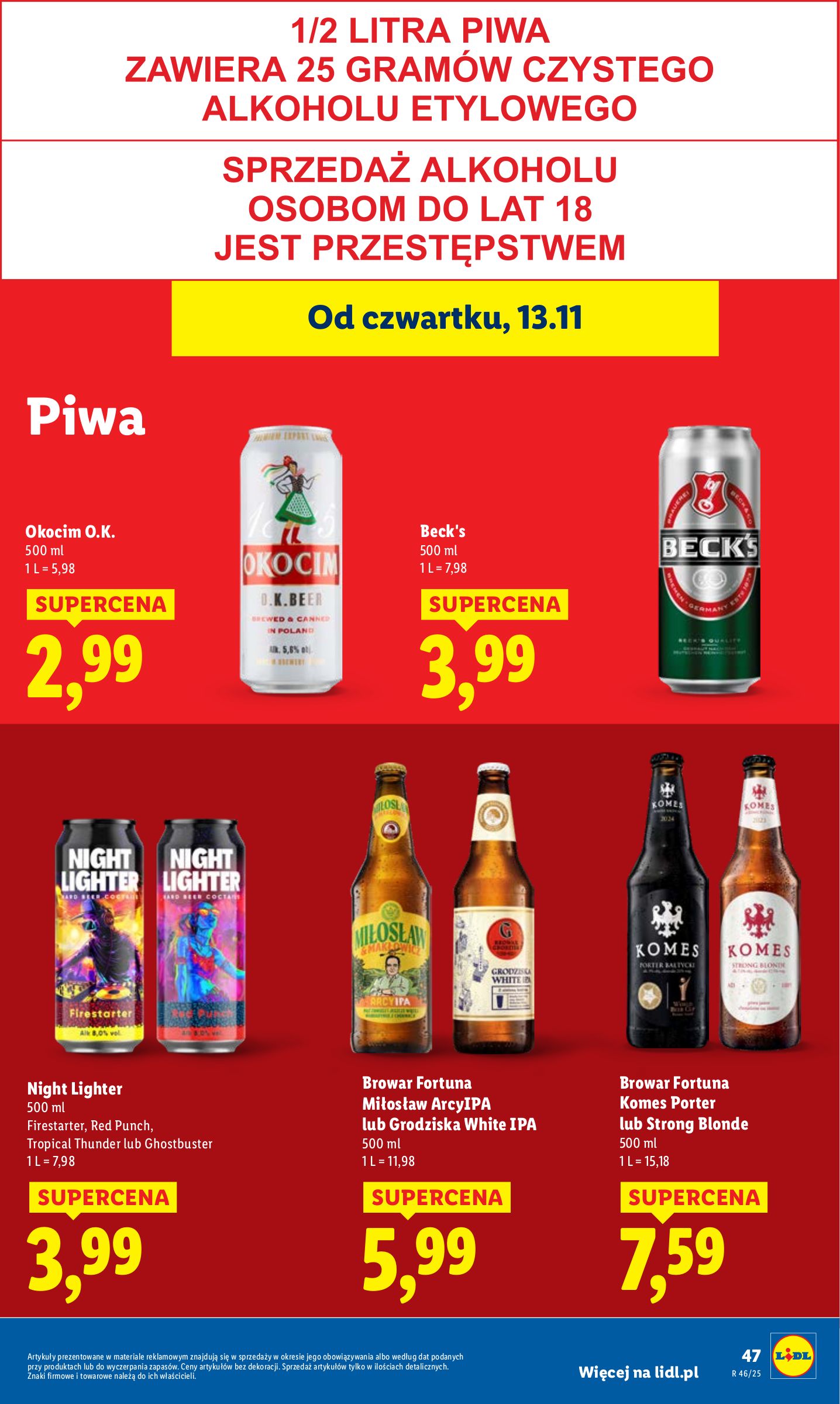 lidl - Gazetka Lidl - ważna od 13.11. do 15.11. - page: 49