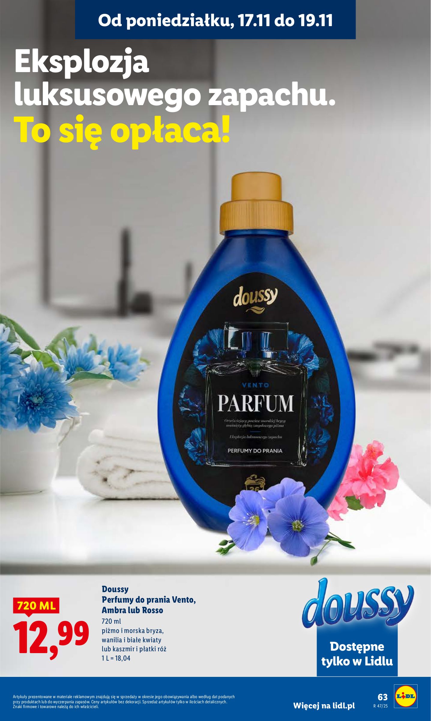 lidl - Gazetka Lidl - ważna od 17.11. do 19.11. - page: 63