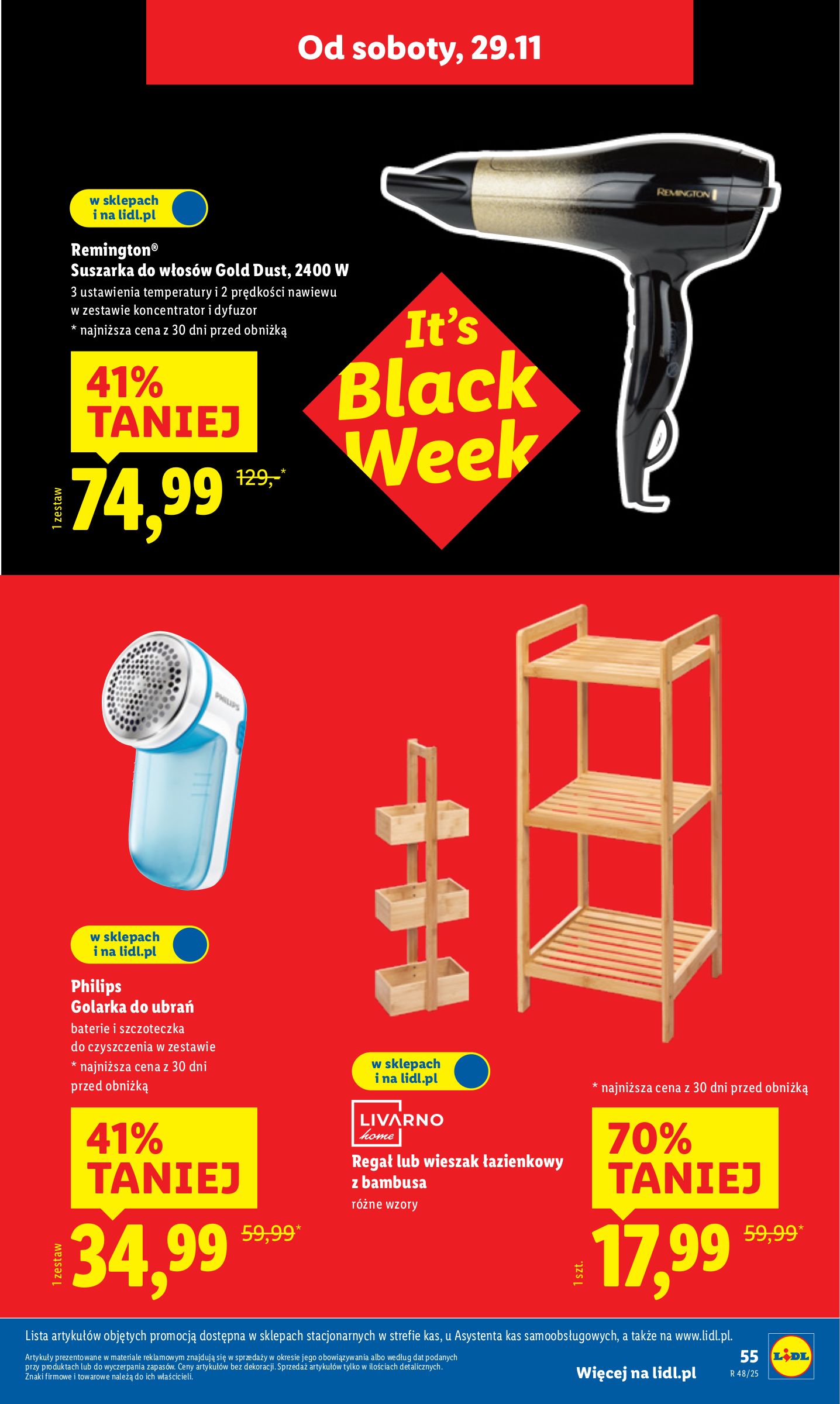 lidl - Gazetka Lidl - Black Week - ważna od 24.11. do 29.11. - page: 59