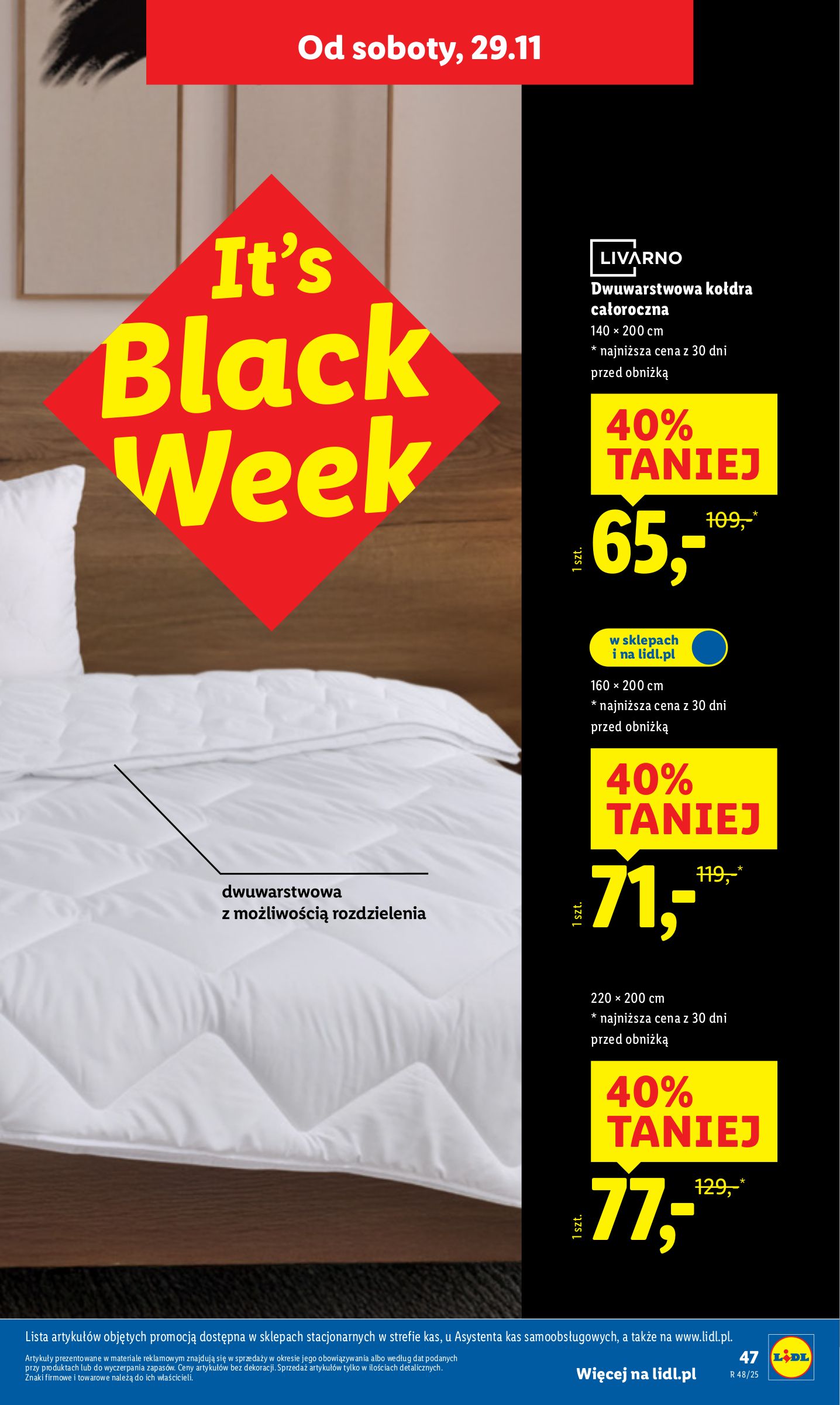 lidl - Gazetka Lidl - Black Week - ważna od 24.11. do 29.11. - page: 51