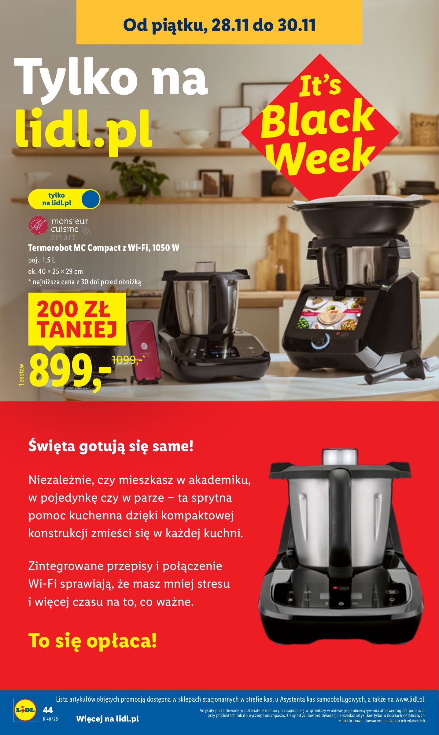 lidl - Gazetka Lidl - Black Week - ważna od 24.11. do 29.11. - page: 48