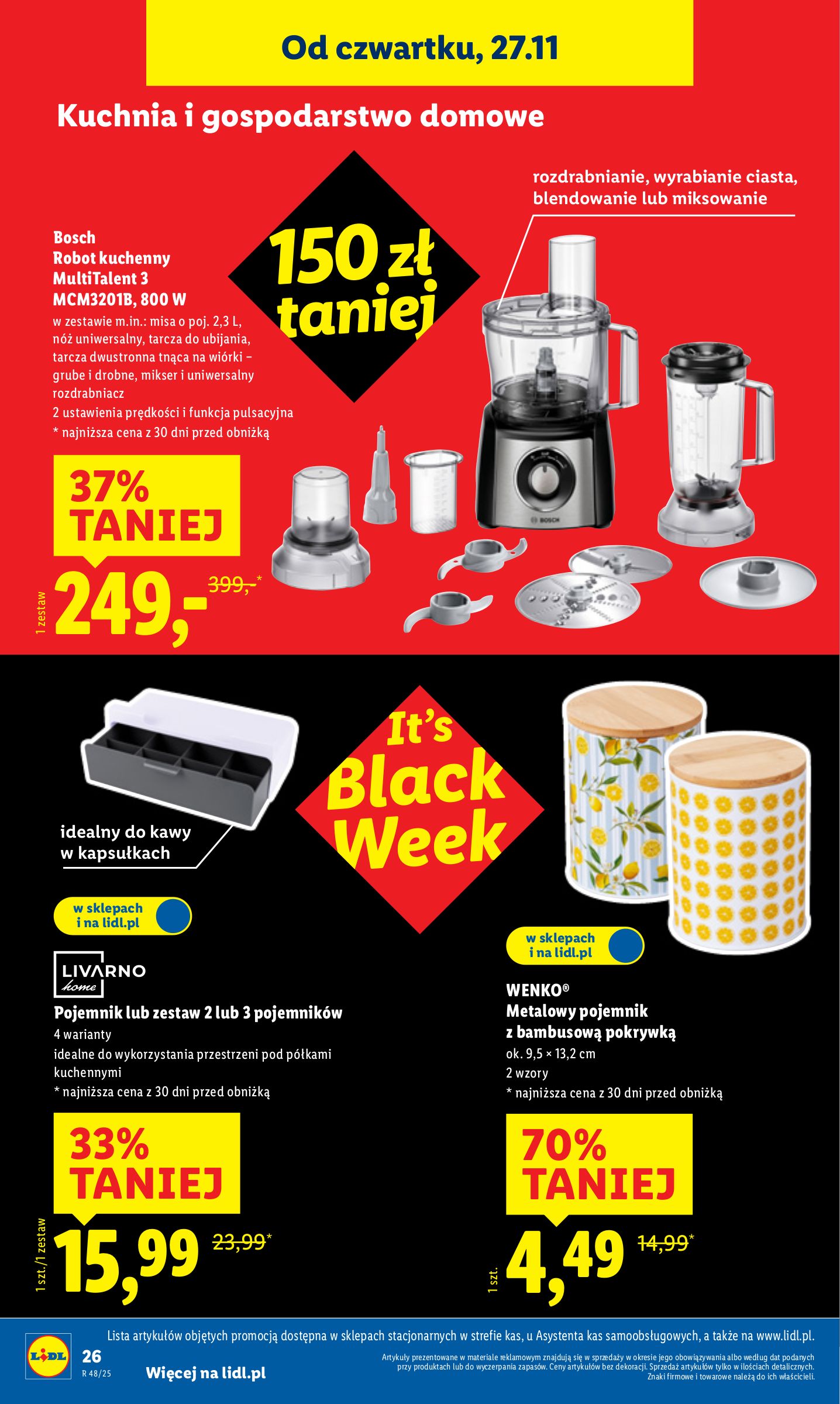 lidl - Gazetka Lidl - Black Week - ważna od 24.11. do 29.11. - page: 28
