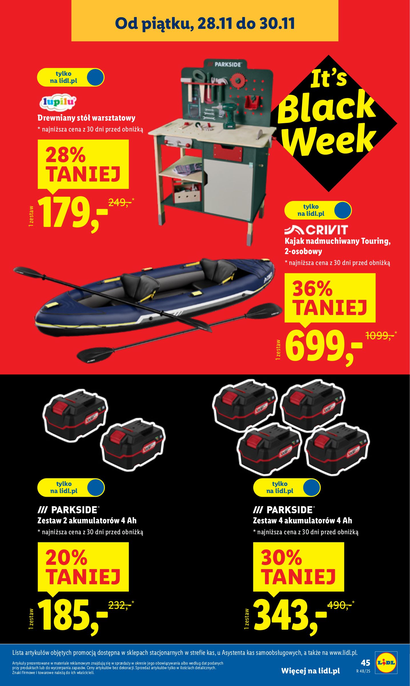 lidl - Gazetka Lidl - Black Week - ważna od 24.11. do 29.11. - page: 49