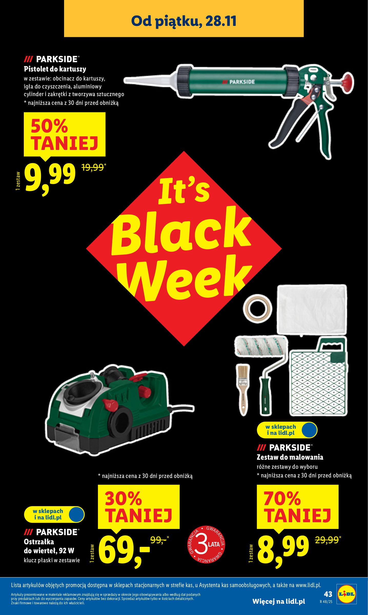 lidl - Gazetka Lidl - Black Week - ważna od 24.11. do 29.11. - page: 47