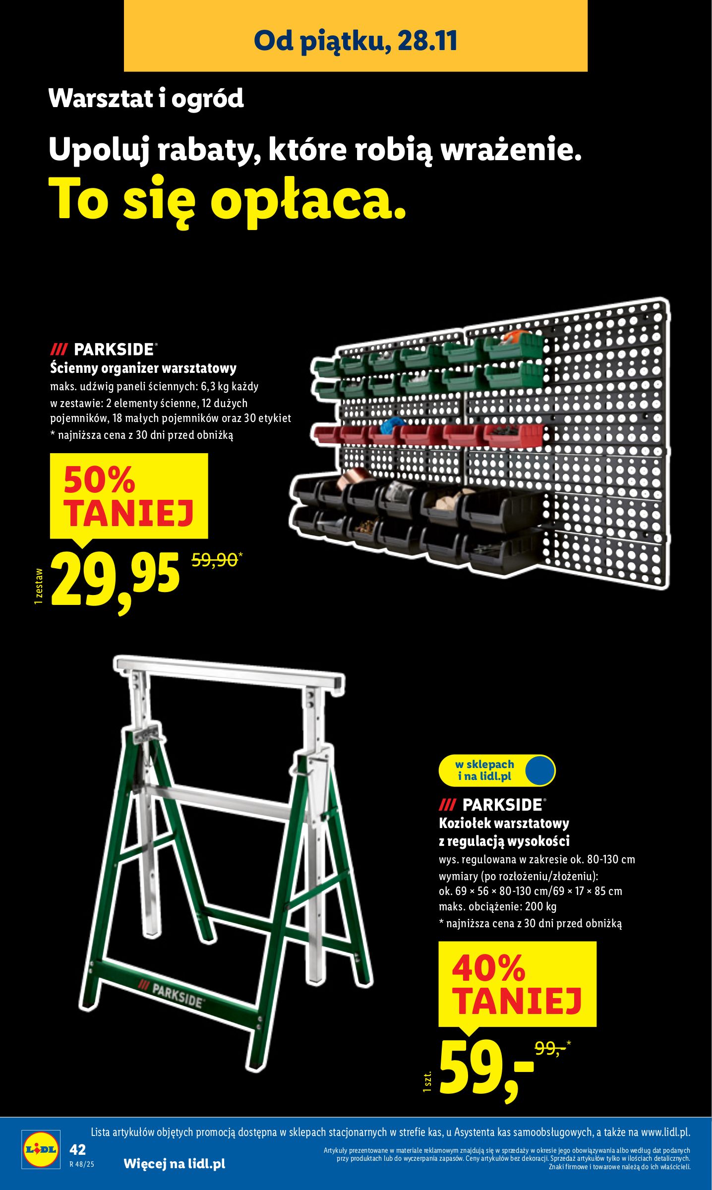 lidl - Gazetka Lidl - Black Week - ważna od 24.11. do 29.11. - page: 46