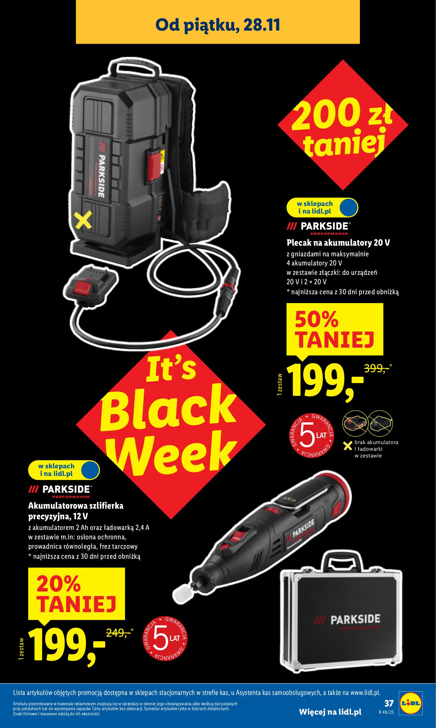 lidl - Gazetka Lidl - Black Week - ważna od 24.11. do 29.11. - page: 41