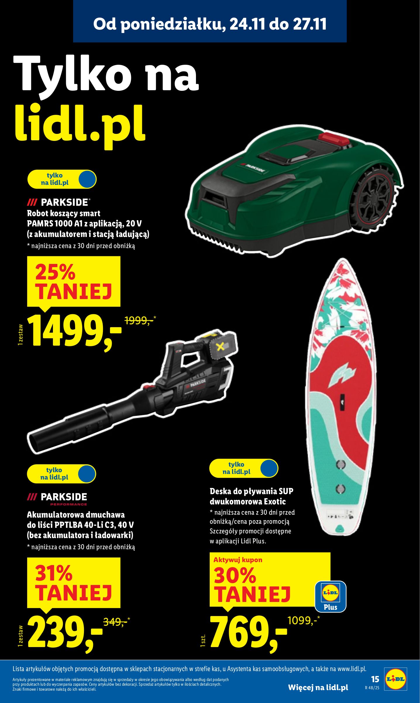 lidl - Gazetka Lidl - Black Week - ważna od 24.11. do 29.11. - page: 17