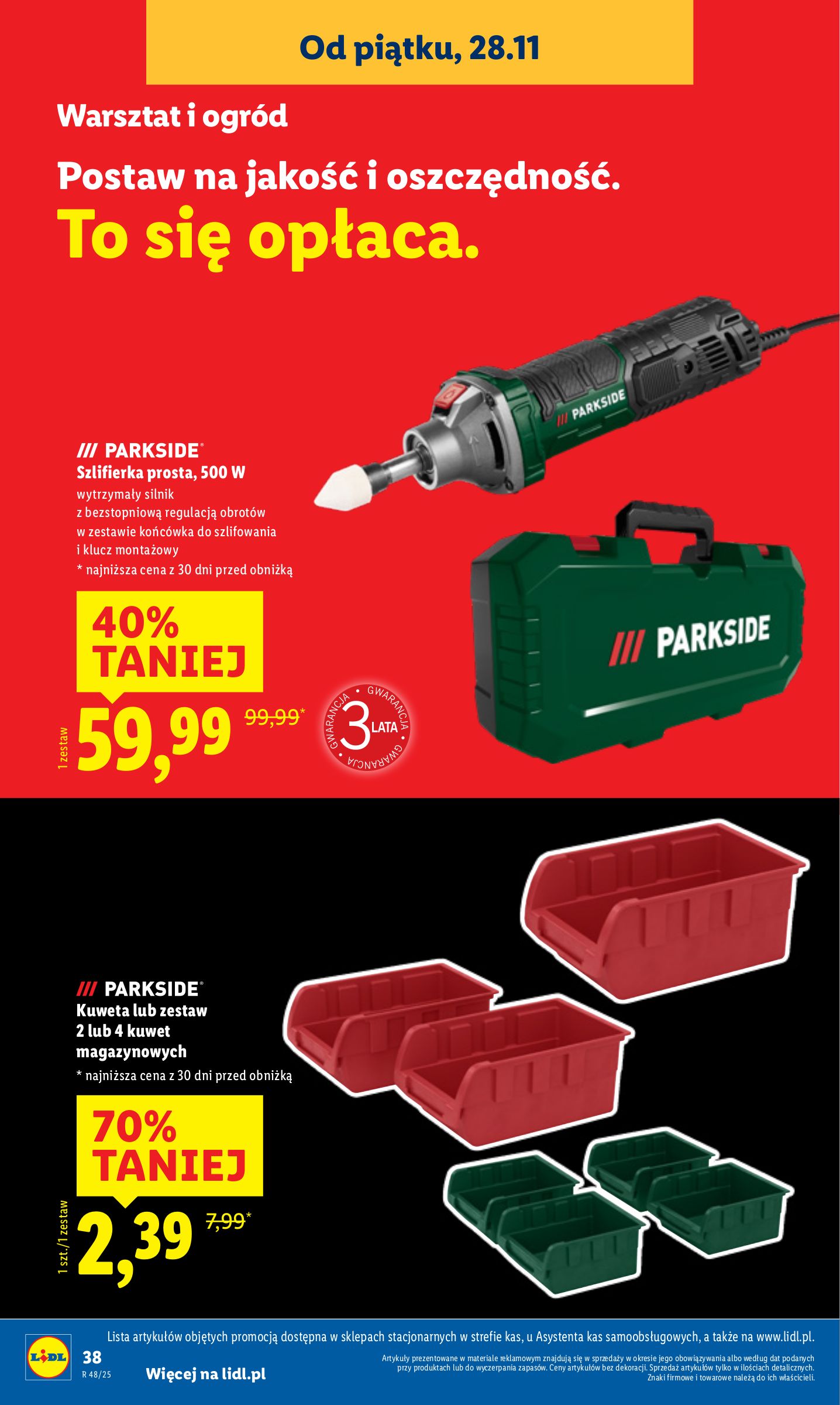 lidl - Gazetka Lidl - Black Week - ważna od 24.11. do 29.11. - page: 42