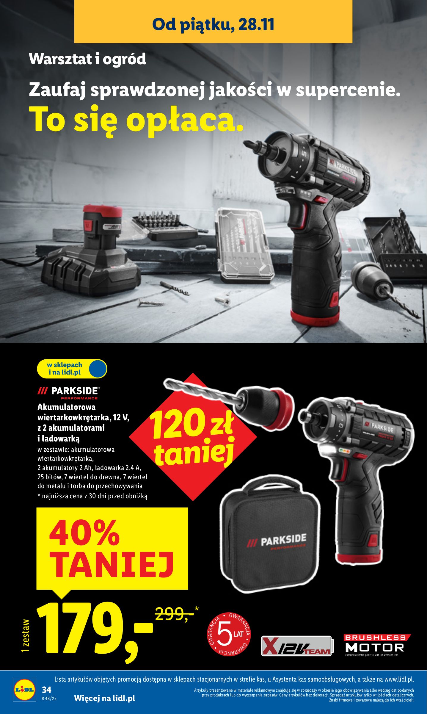 lidl - Gazetka Lidl - Black Week - ważna od 24.11. do 29.11. - page: 38