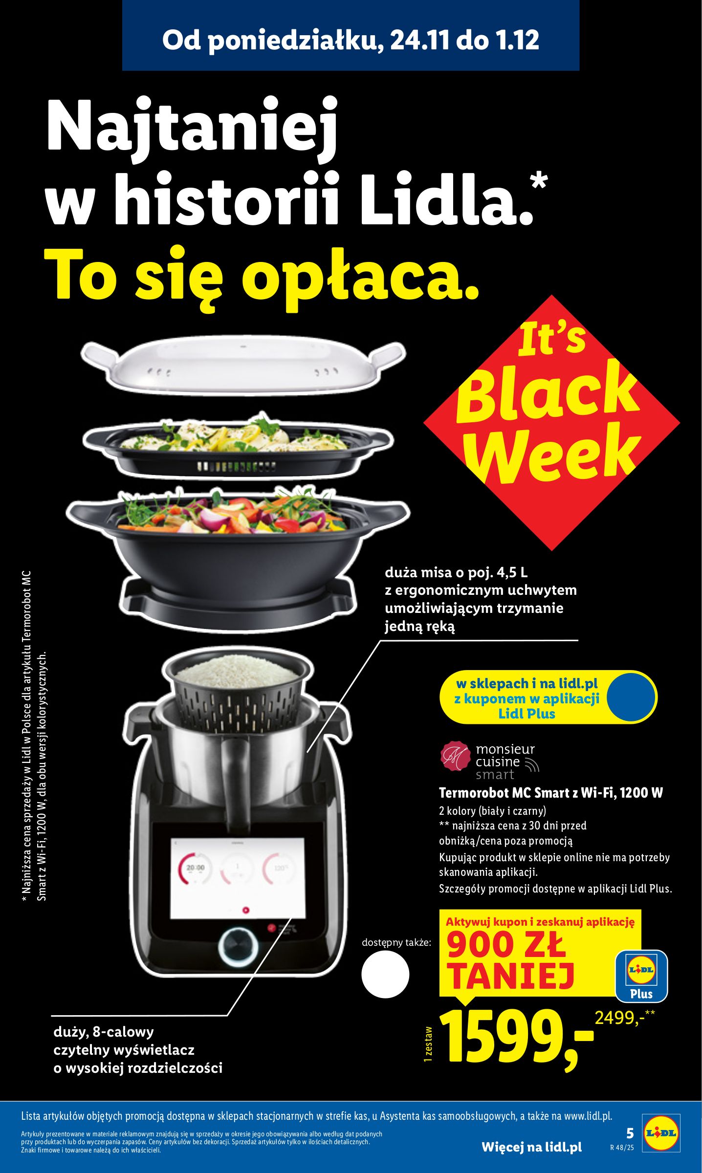 lidl - Gazetka Lidl - Black Week - ważna od 24.11. do 29.11. - page: 5