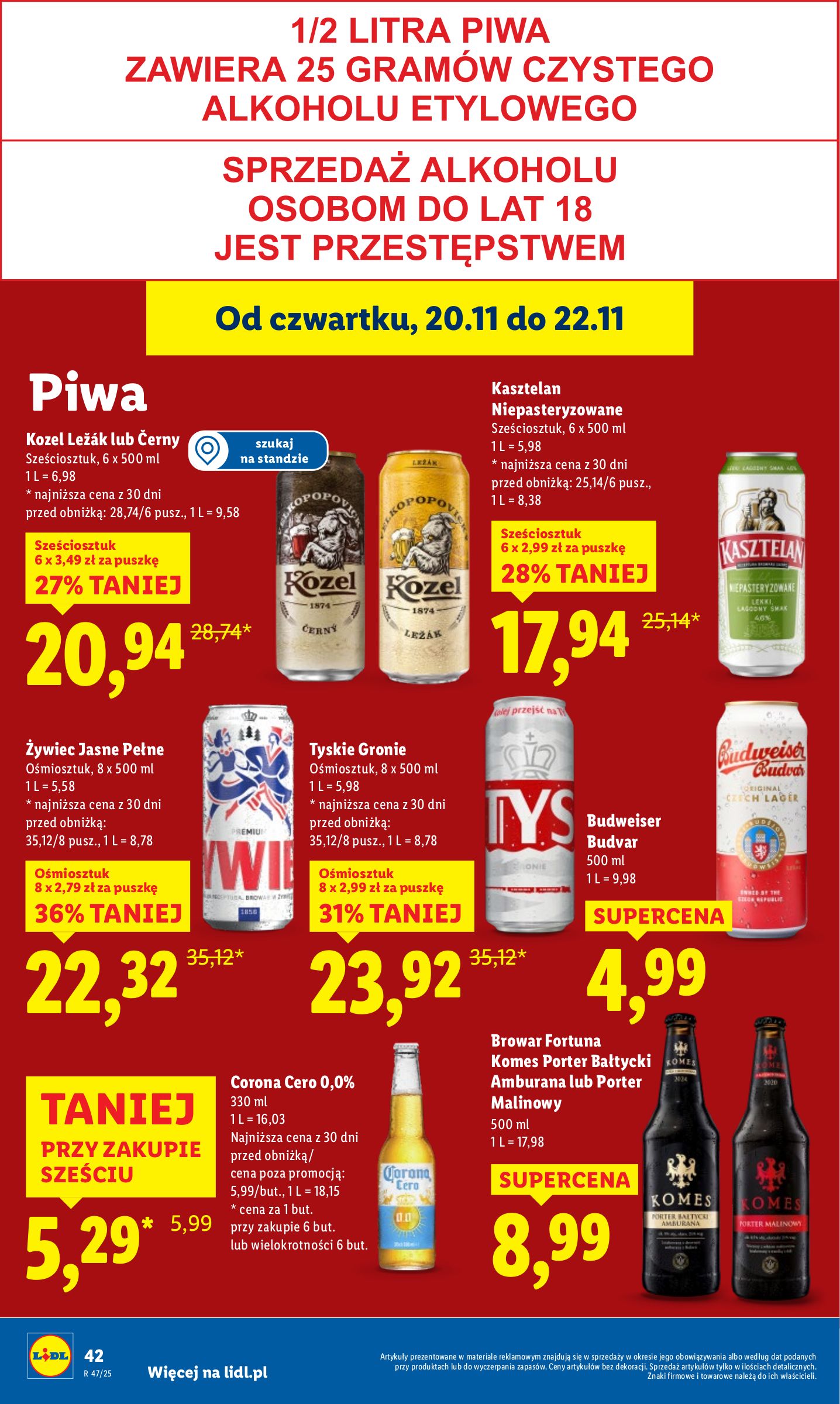 lidl - Gazetka Lidl - ważna od 20.11. do 22.11. - page: 46