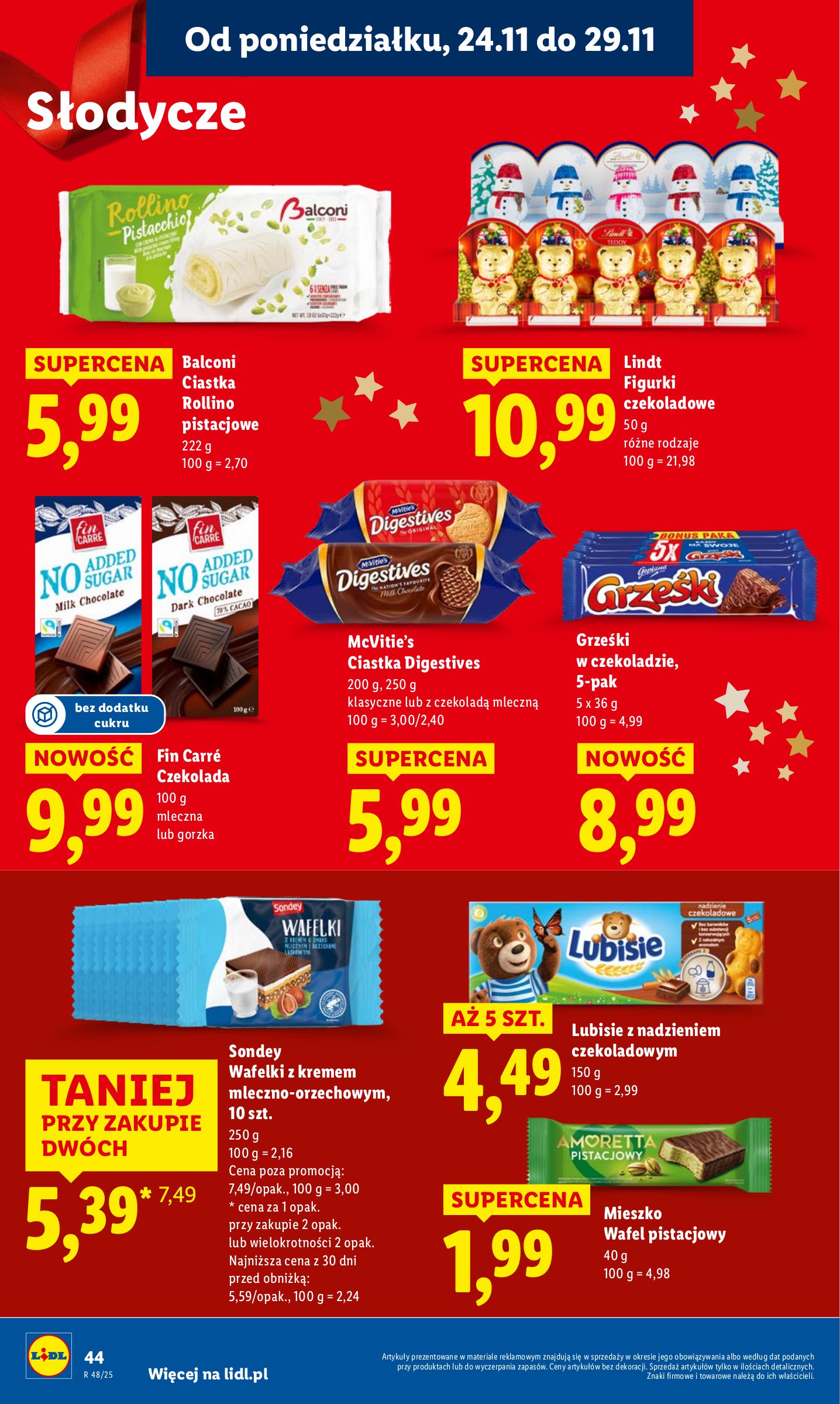 lidl - Gazetka Lidl - ważna od 24.11. do 26.11. - page: 44