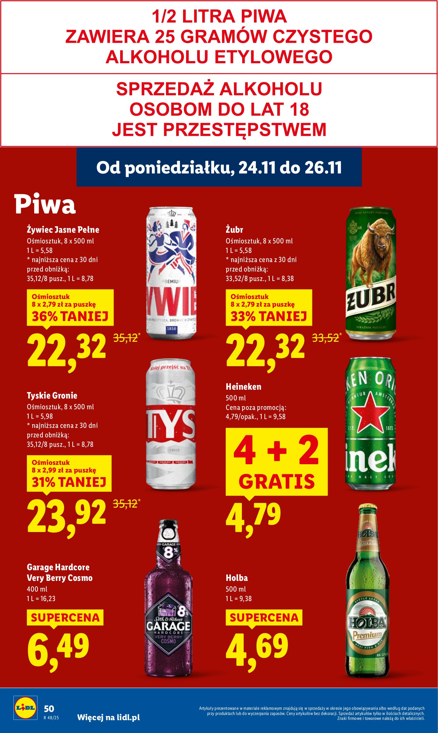 lidl - Gazetka Lidl - ważna od 24.11. do 26.11. - page: 50