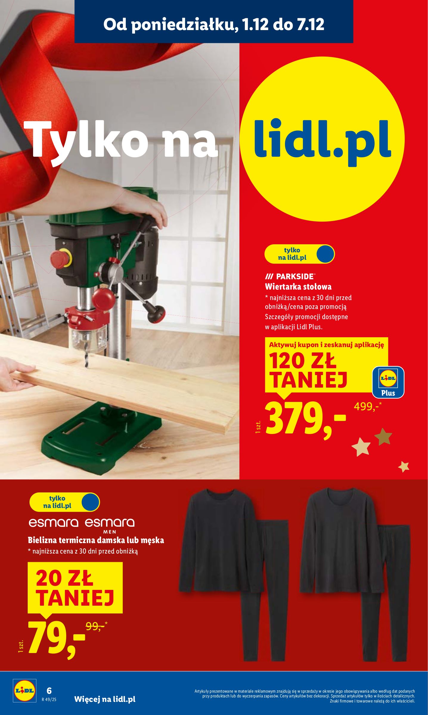 lidl - Gazetka Lidl - Katalog Okazji - ważna od 01.12. do 07.12. - page: 6