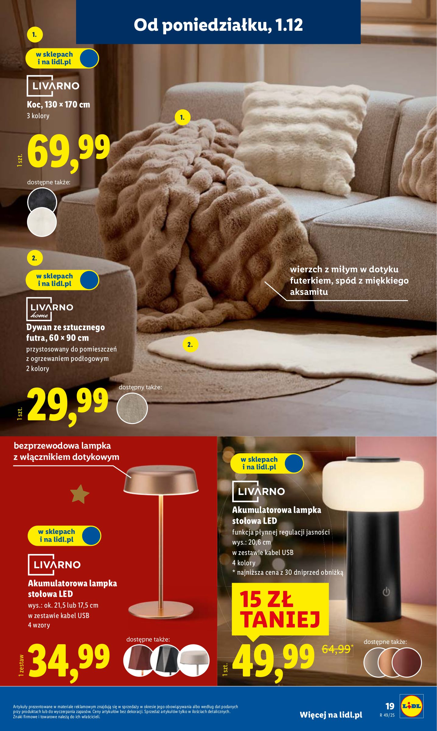 lidl - Gazetka Lidl - Katalog Okazji - ważna od 01.12. do 07.12. - page: 25