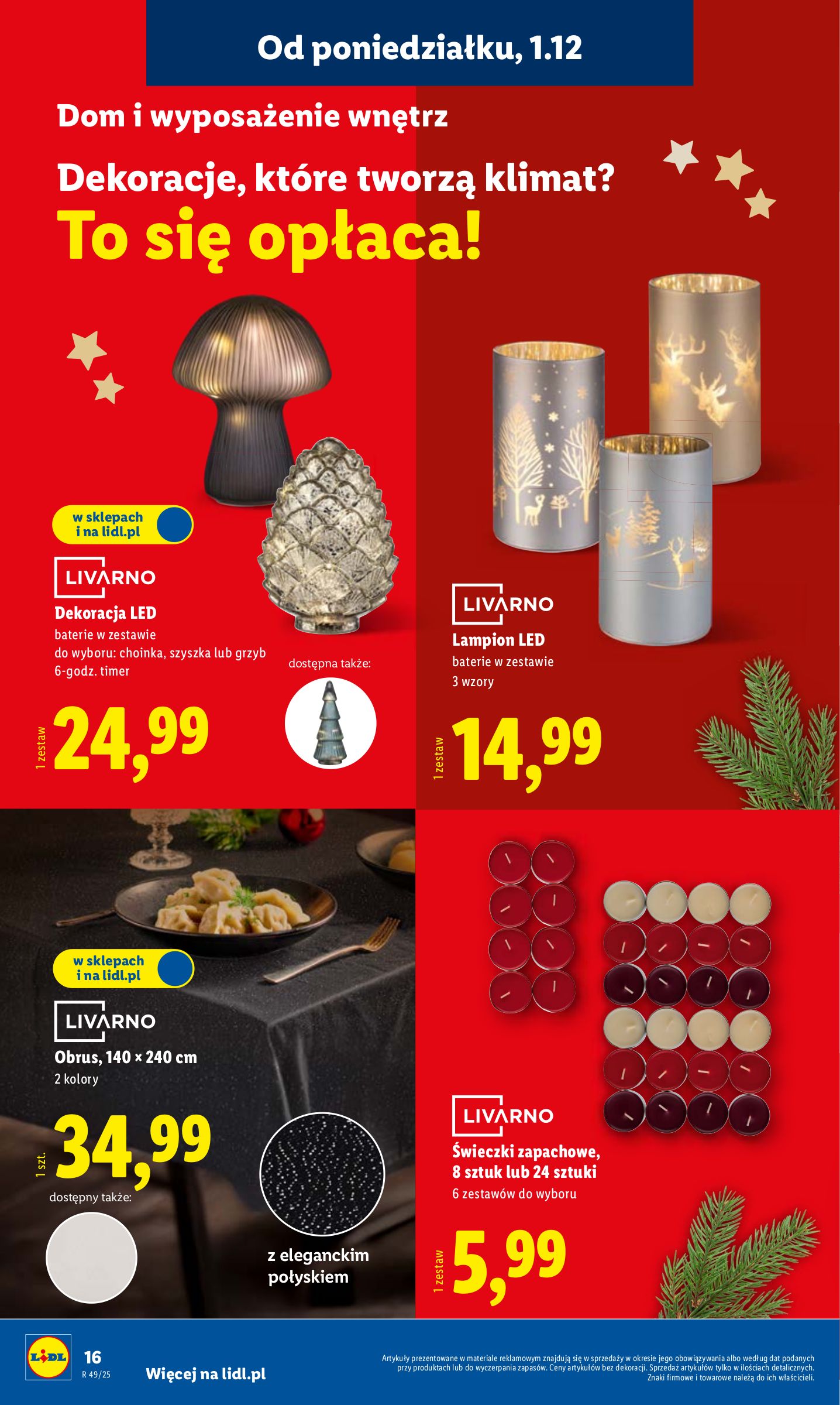 lidl - Gazetka Lidl - Katalog Okazji - ważna od 01.12. do 07.12. - page: 22