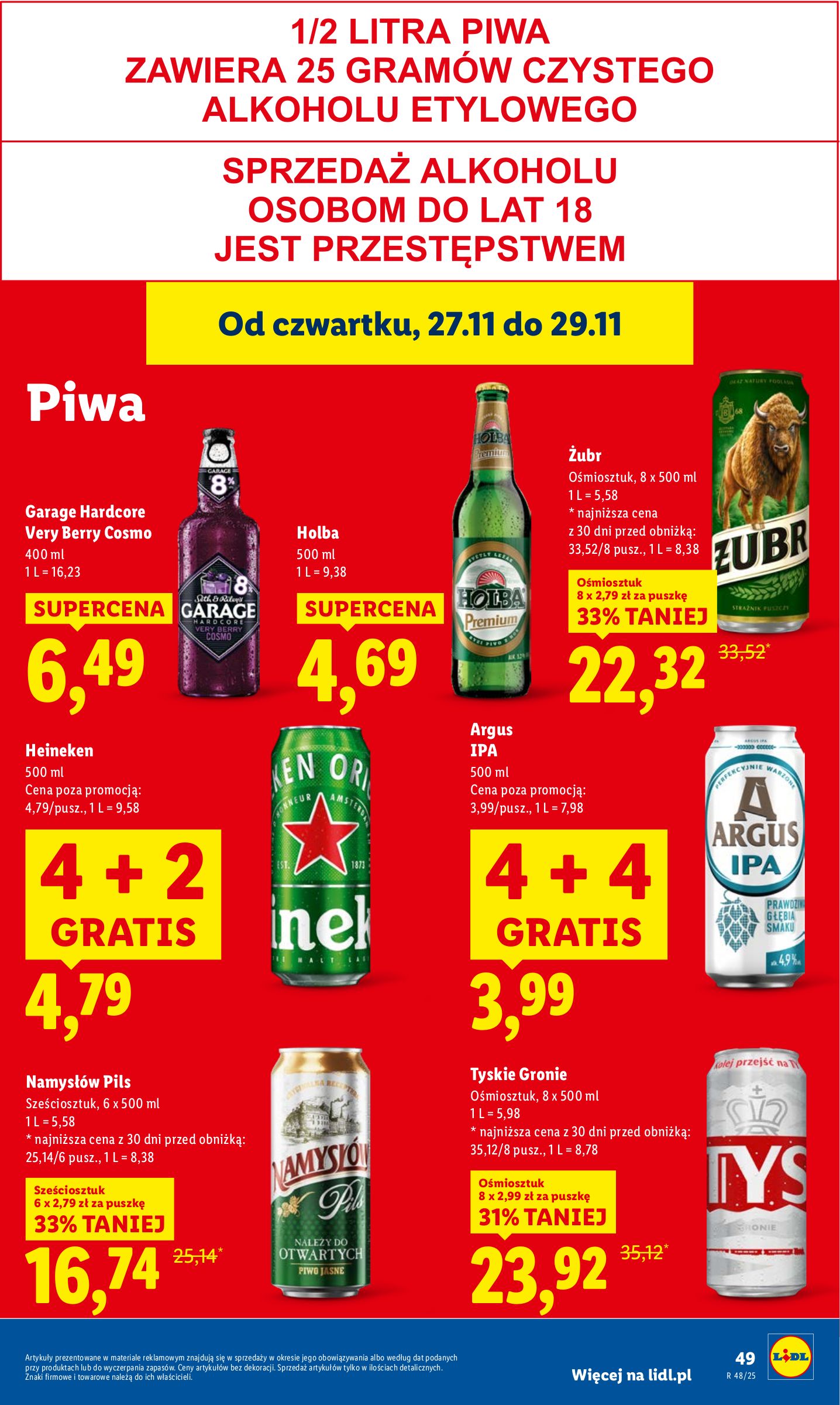 lidl - Gazetka Lidl - ważna od 27.11. do 29.11. - page: 49