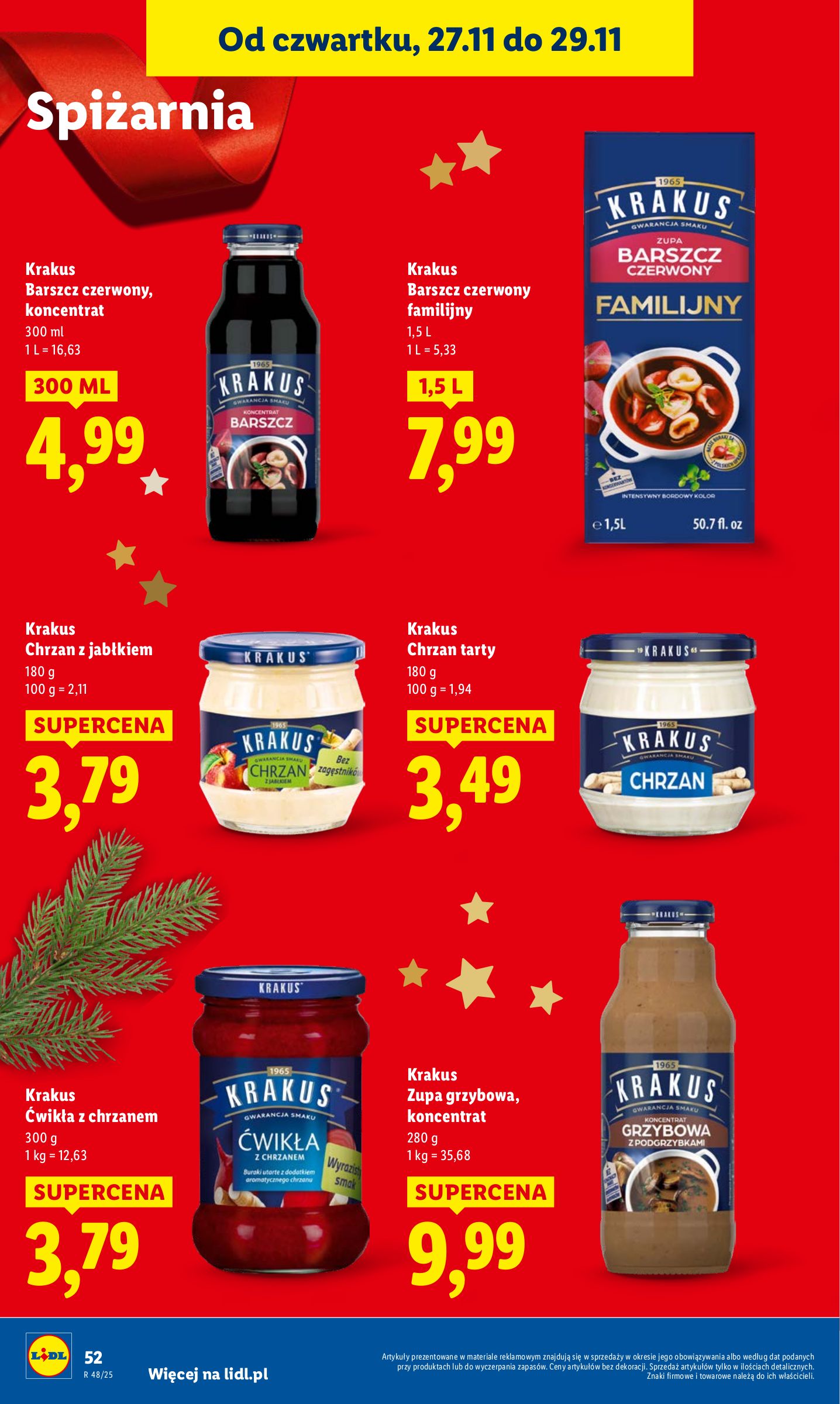 lidl - Gazetka Lidl - ważna od 27.11. do 29.11. - page: 52