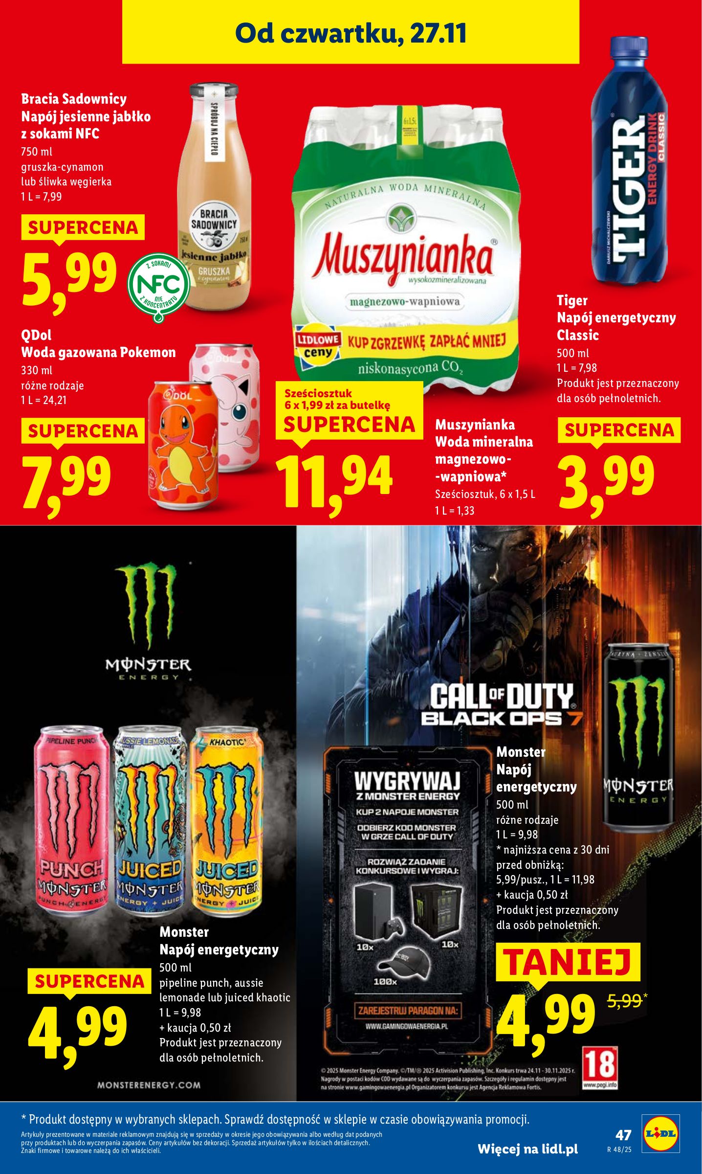 lidl - Gazetka Lidl - ważna od 27.11. do 29.11. - page: 47