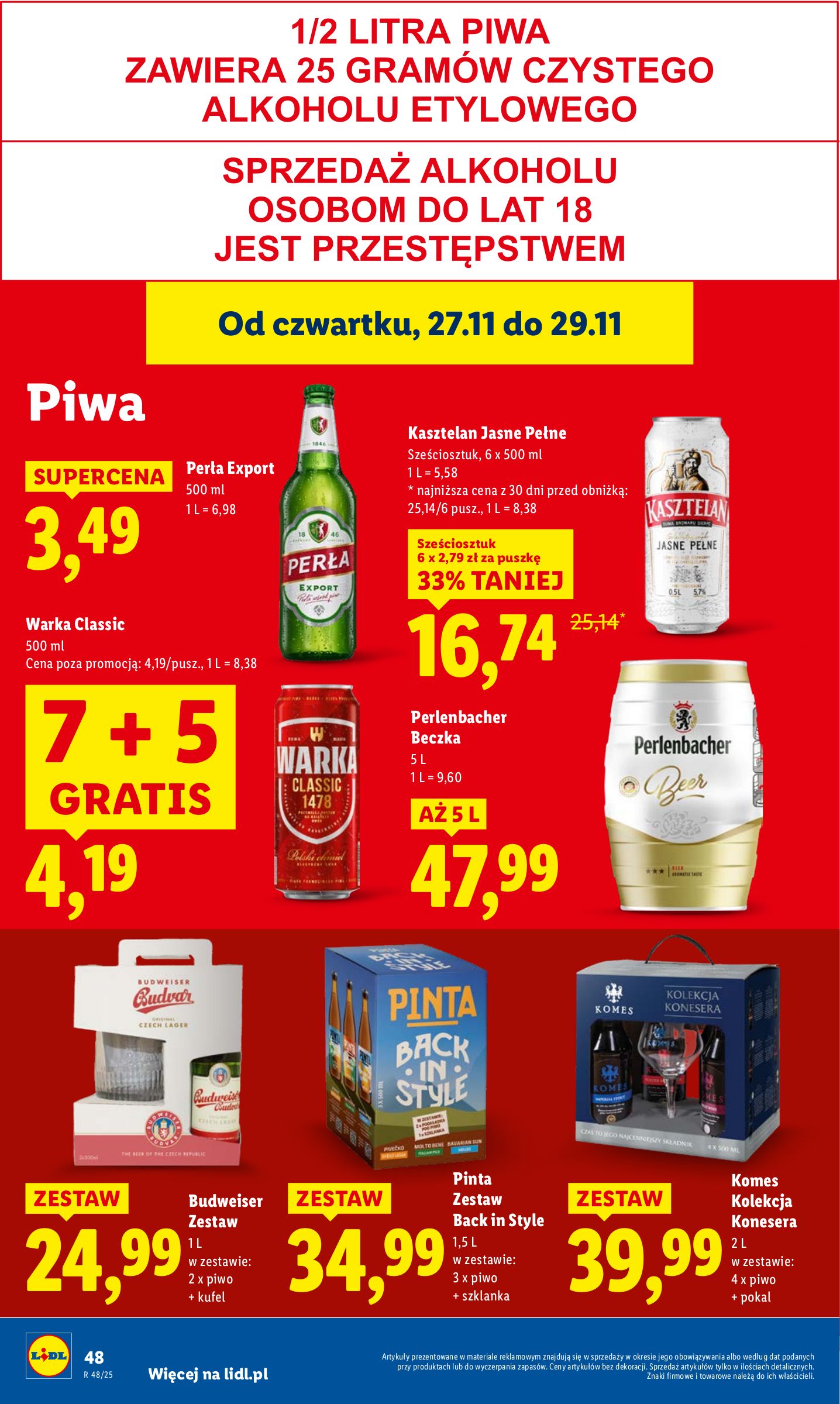 lidl - Gazetka Lidl - ważna od 27.11. do 29.11. - page: 48