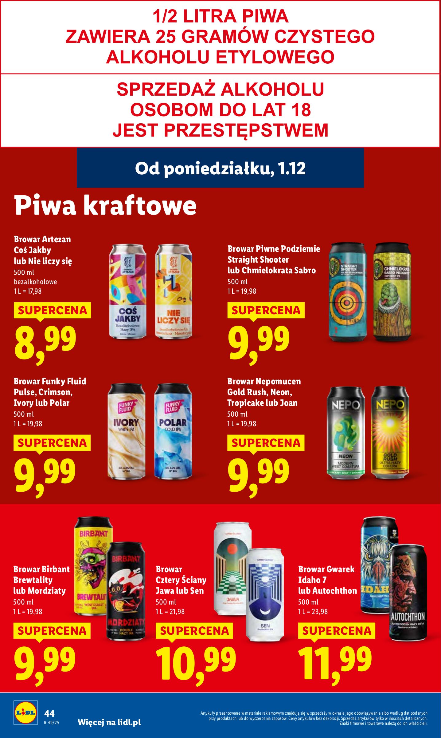 lidl - Gazetka Lidl - ważna od 01.12. do 03.12. - page: 46