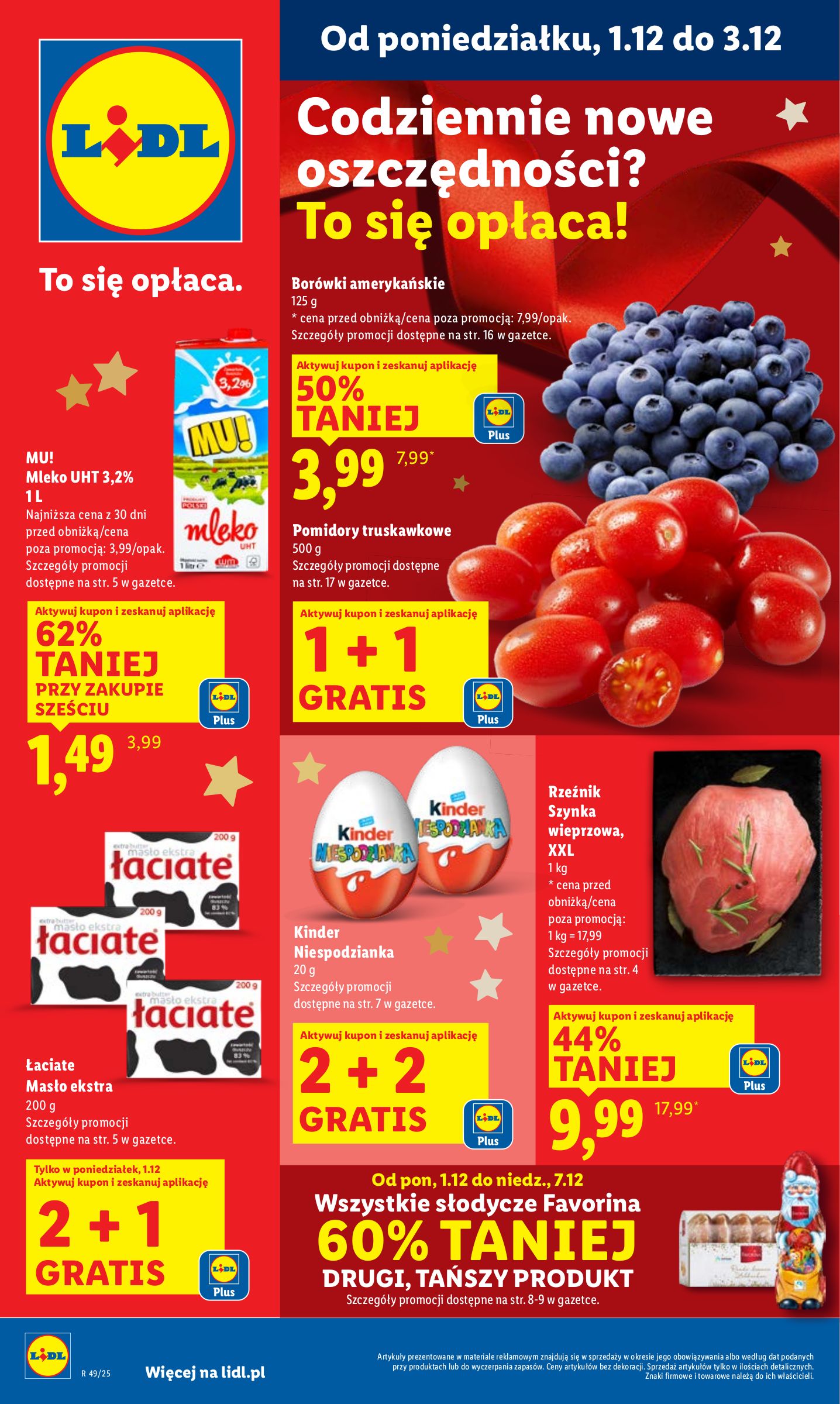 lidl - Gazetka Lidl - ważna od 01.12. do 03.12.