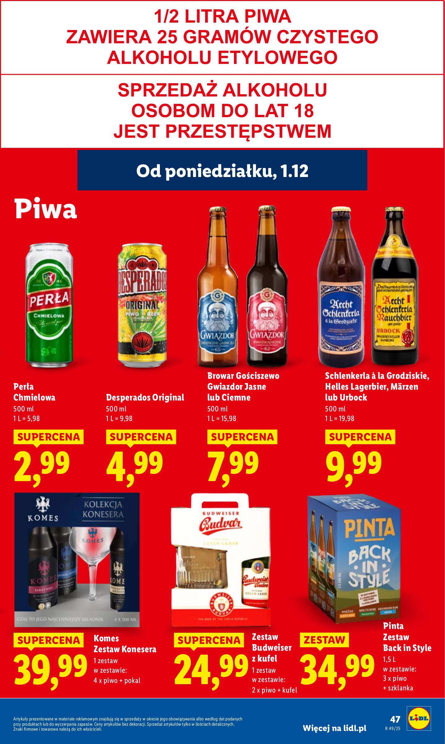 lidl - Gazetka Lidl - ważna od 01.12. do 03.12. - page: 49