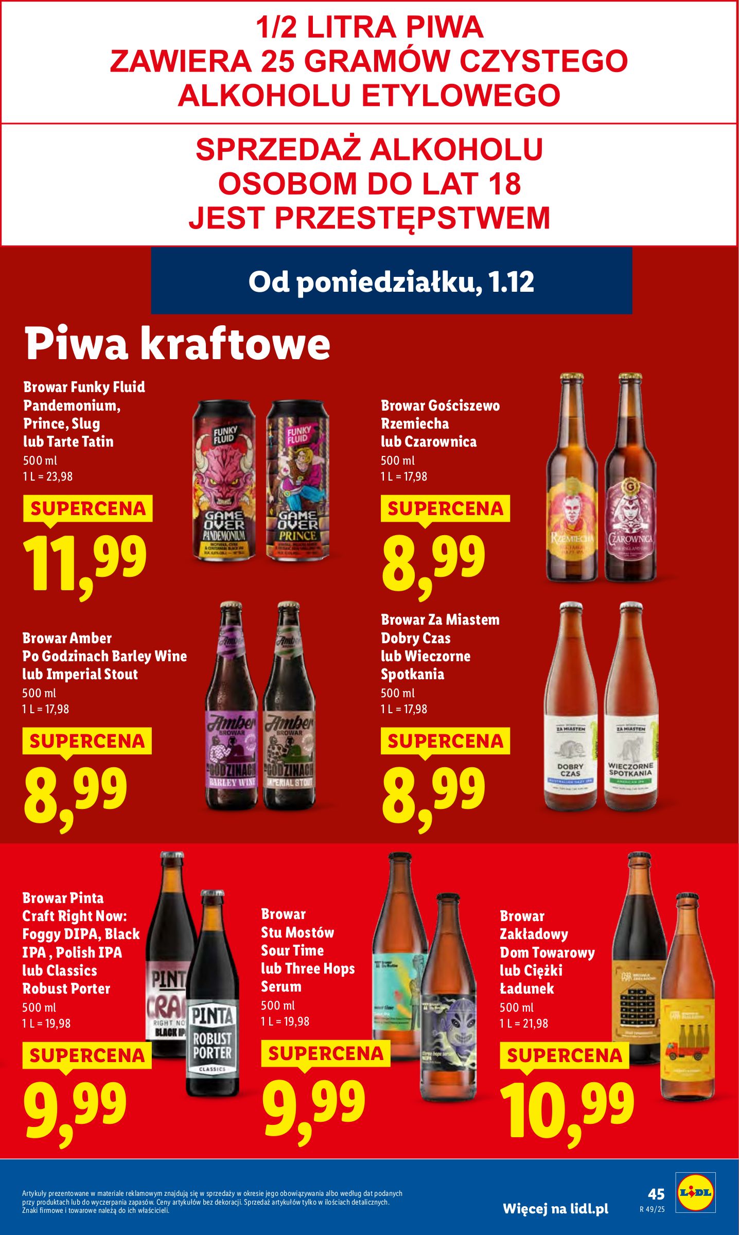 lidl - Gazetka Lidl - ważna od 01.12. do 03.12. - page: 47