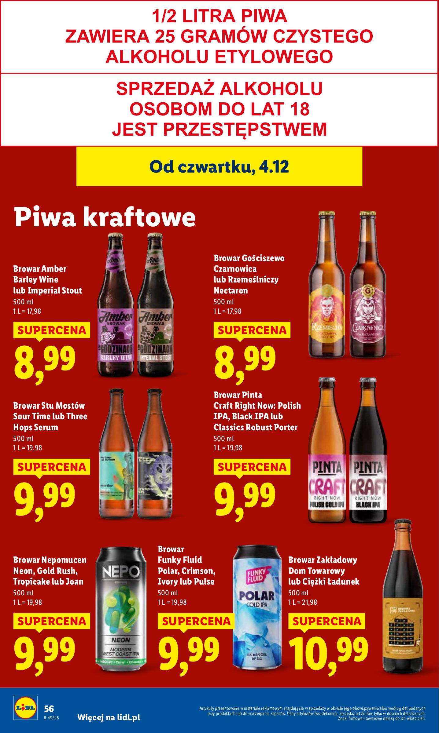 lidl - Gazetka Lidl - ważna od 04.12. do 07.12. - page: 58