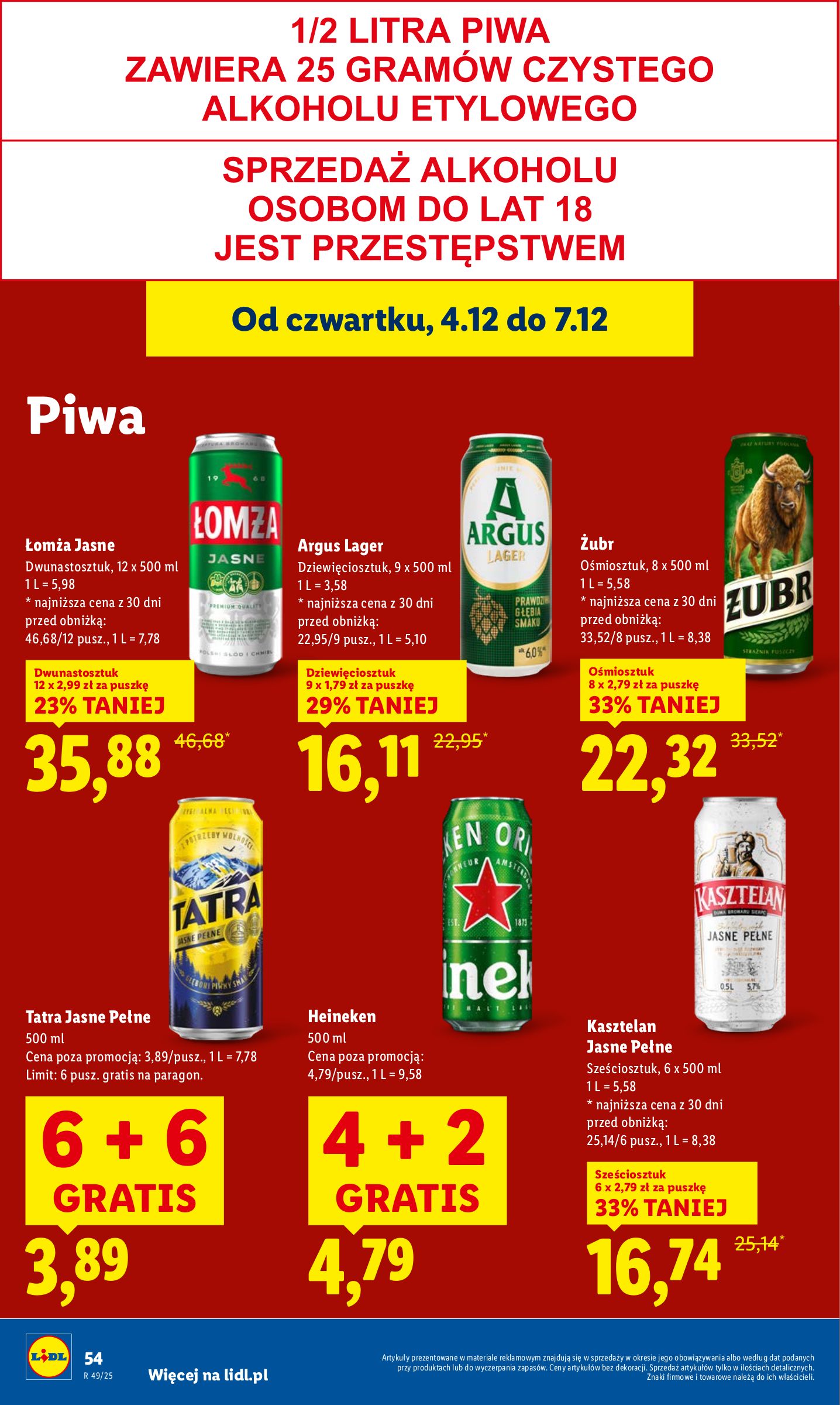 lidl - Gazetka Lidl - ważna od 04.12. do 07.12. - page: 56