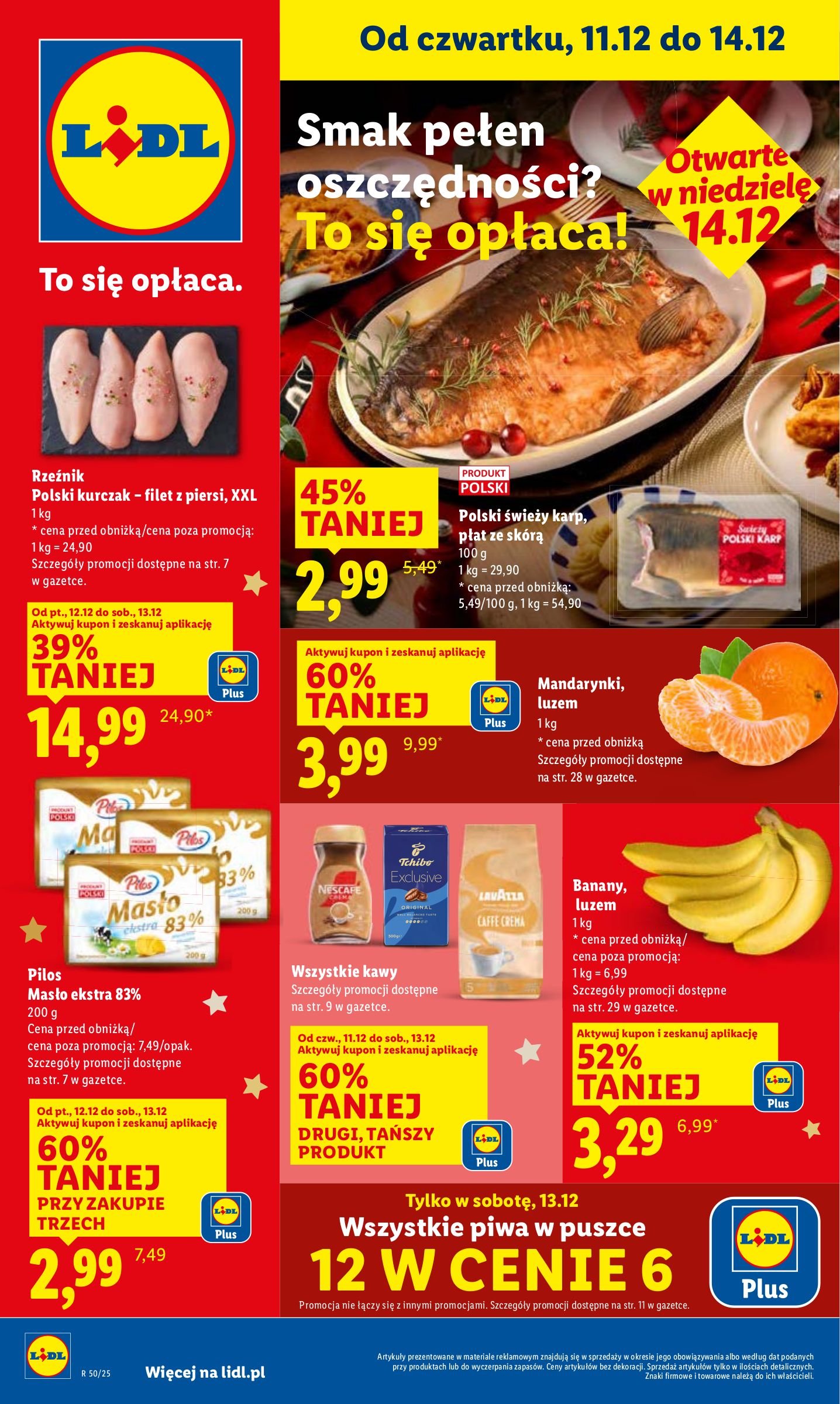 lidl - Gazetka Lidl - ważna od 11.12. do 14.12. - page: 1
