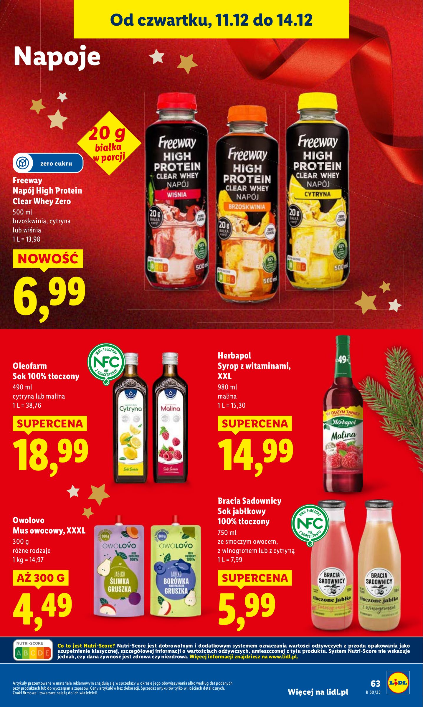 lidl - Gazetka Lidl - ważna od 11.12. do 14.12. - page: 63