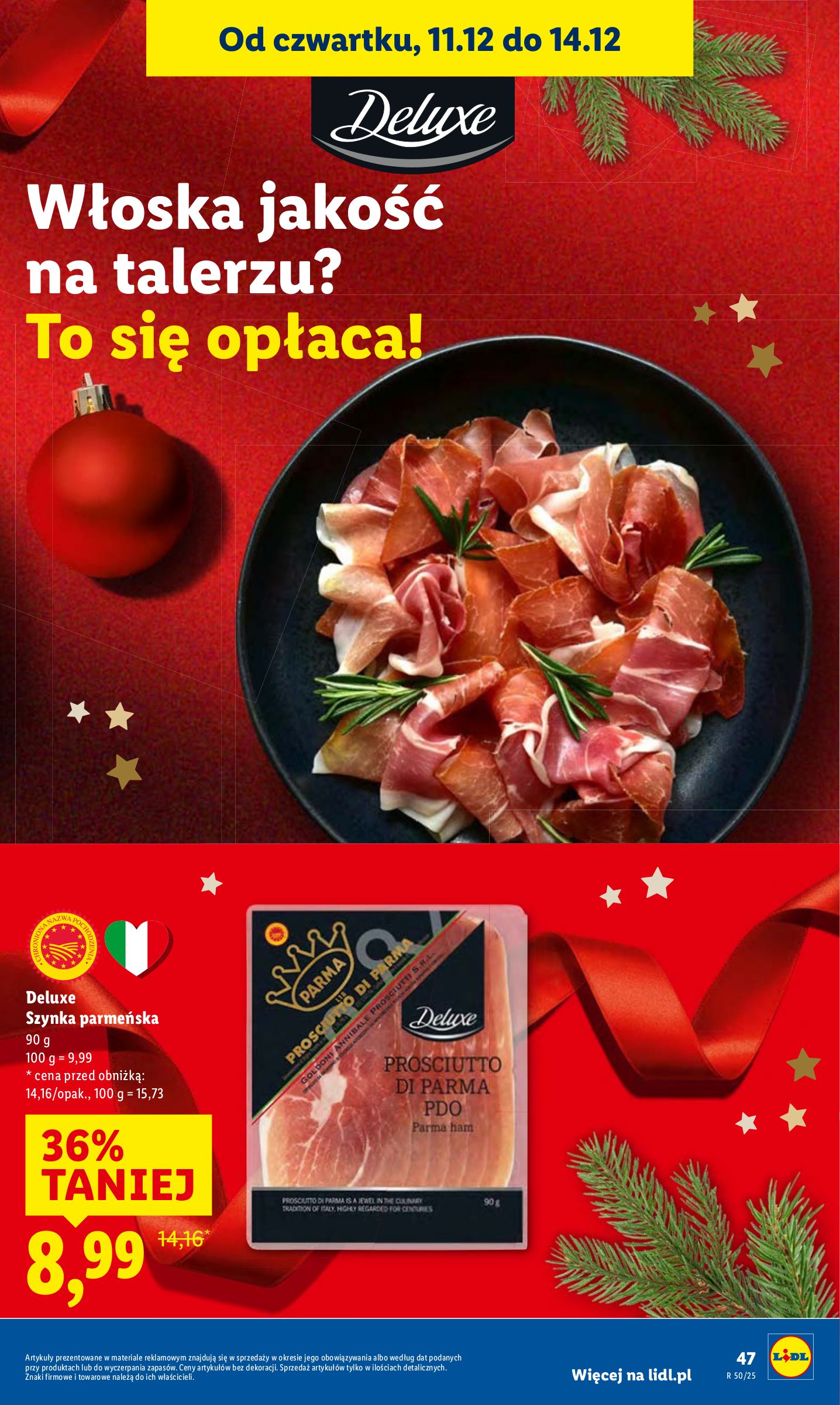 lidl - Gazetka Lidl - ważna od 11.12. do 14.12. - page: 47