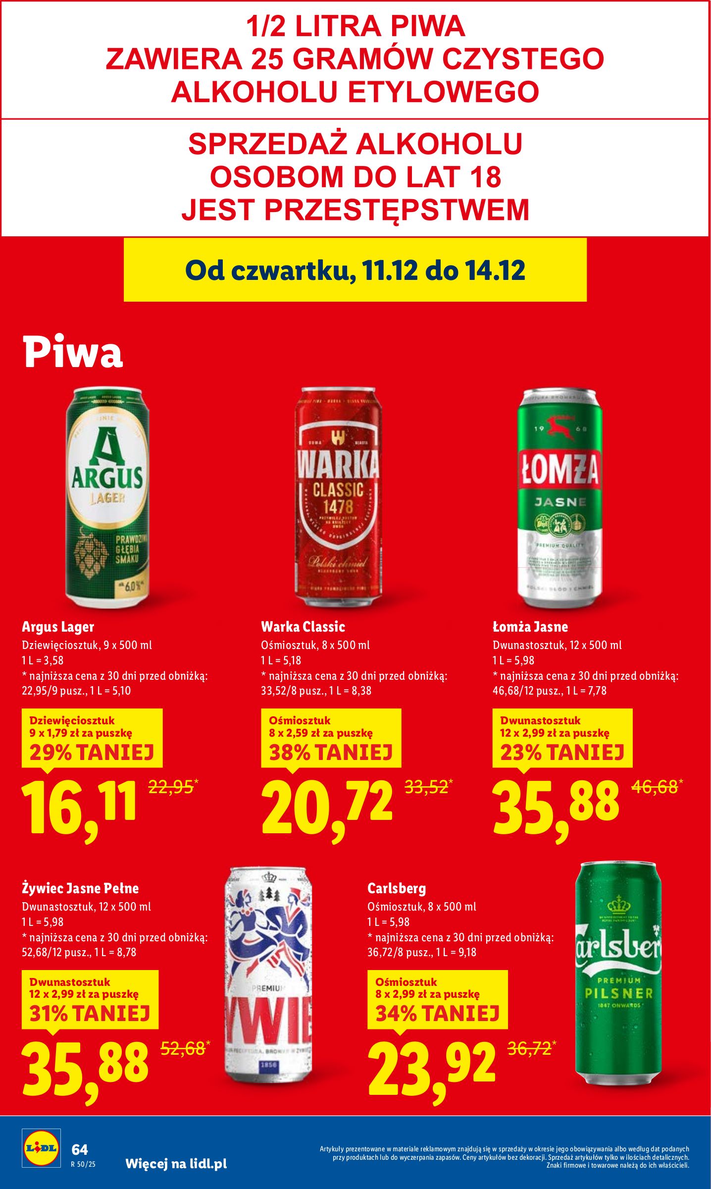 lidl - Gazetka Lidl - ważna od 11.12. do 14.12. - page: 64