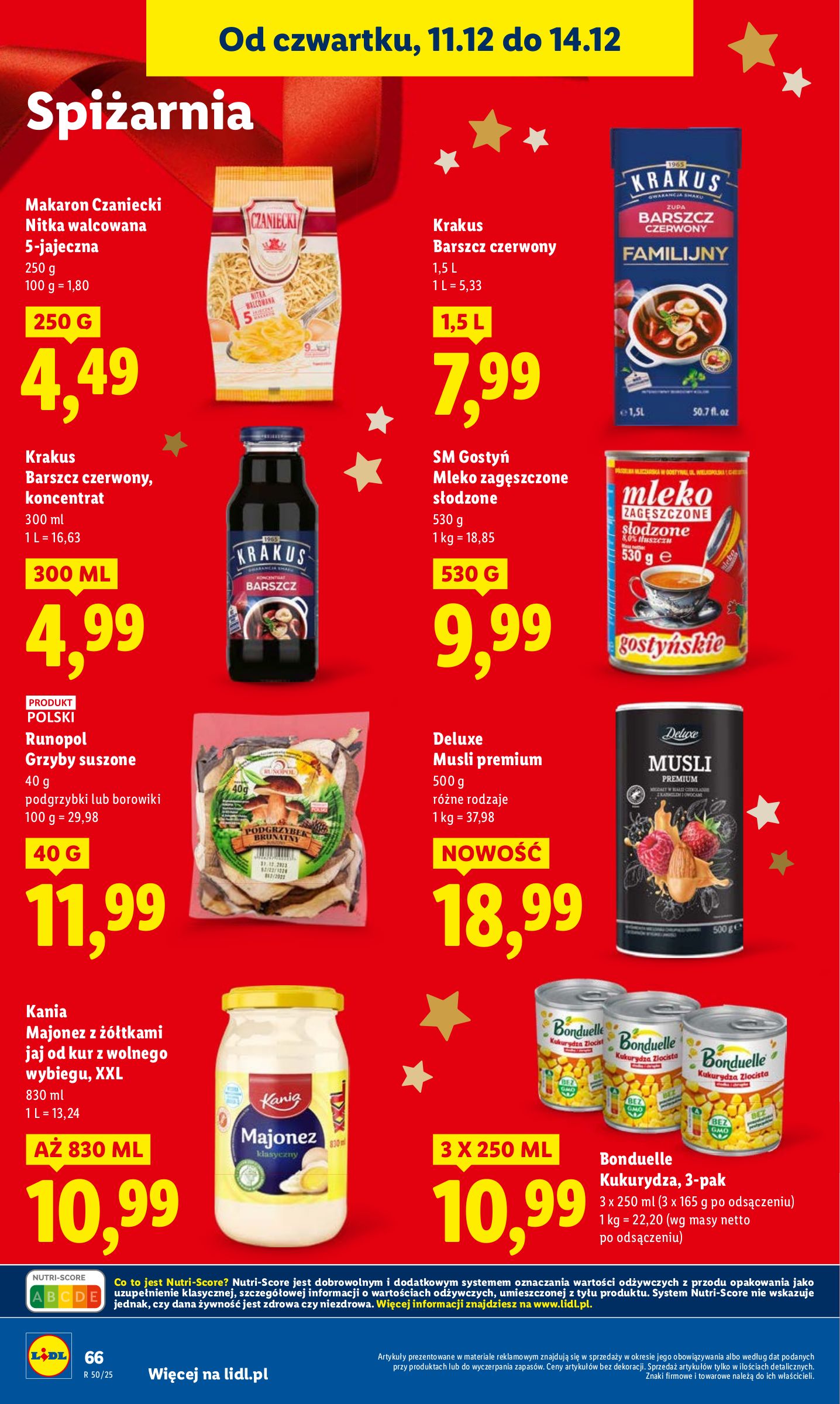 lidl - Gazetka Lidl - ważna od 11.12. do 14.12. - page: 66