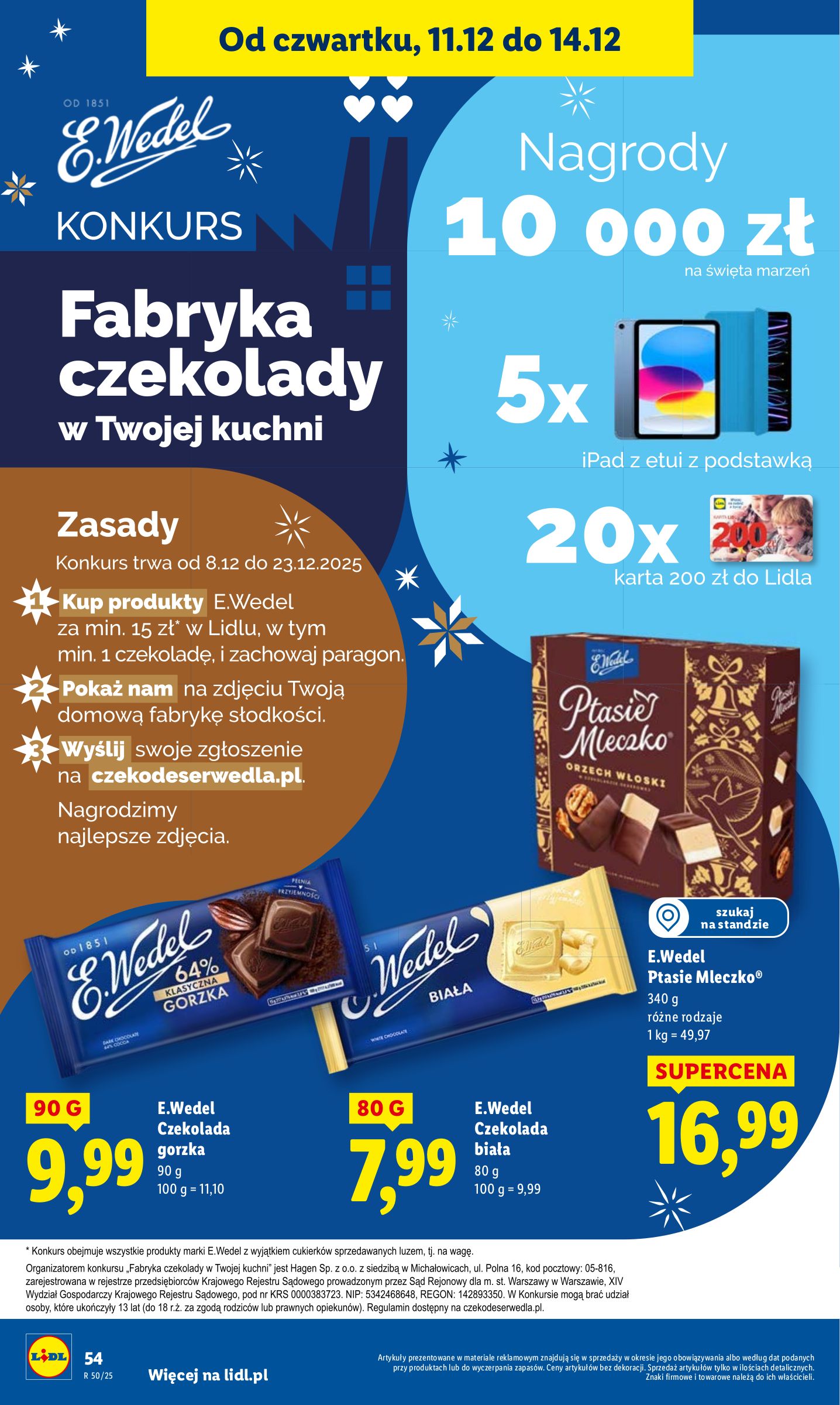lidl - Gazetka Lidl - ważna od 11.12. do 14.12. - page: 54