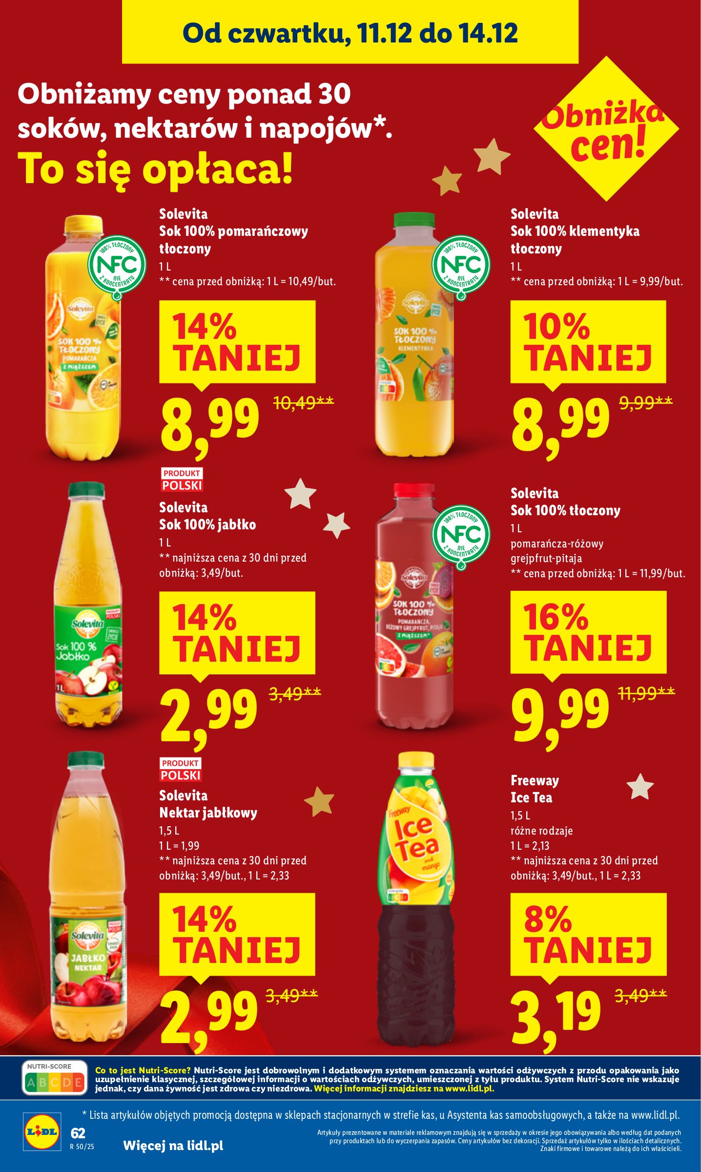 lidl - Gazetka Lidl - ważna od 11.12. do 14.12. - page: 62