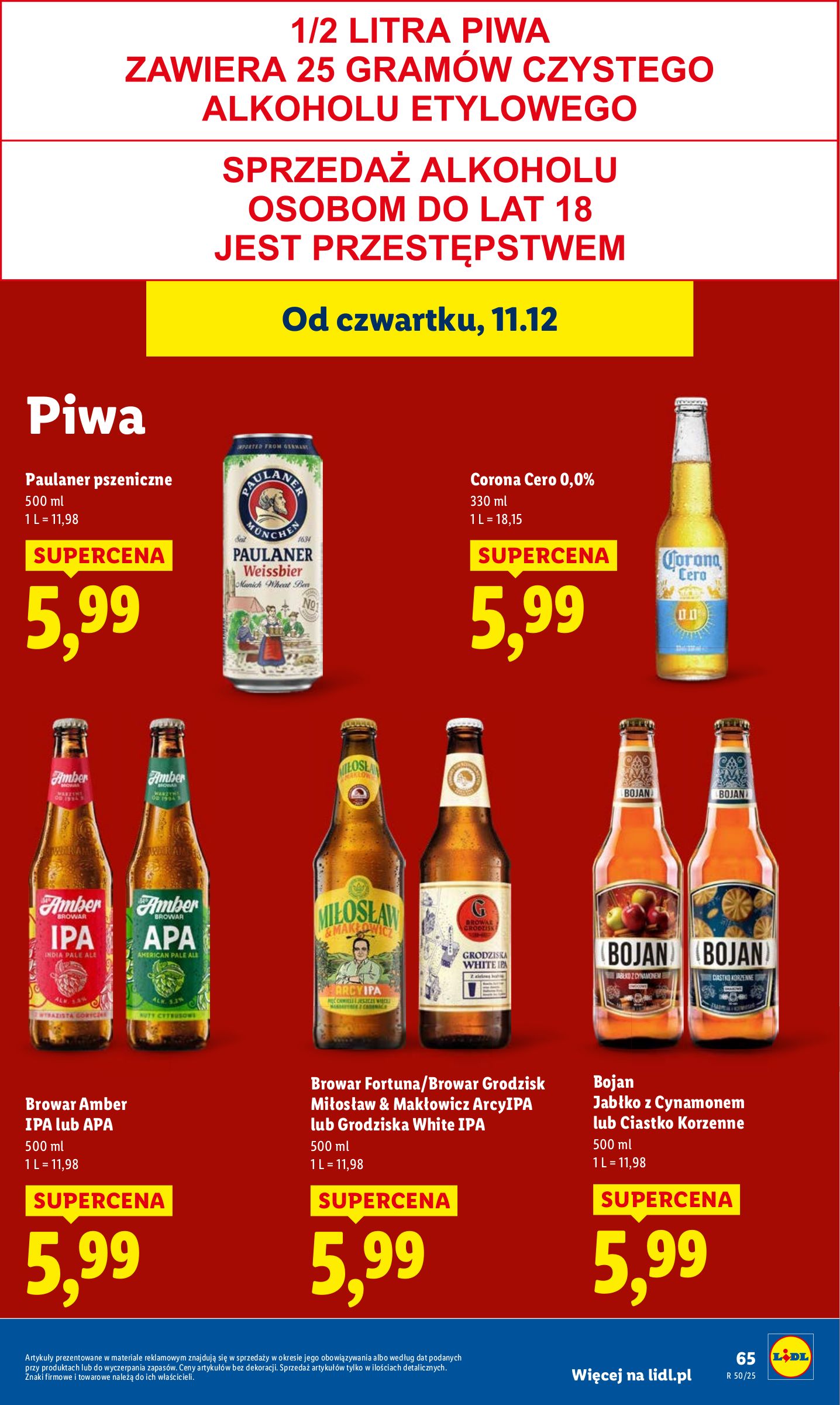 lidl - Gazetka Lidl - ważna od 11.12. do 14.12. - page: 65
