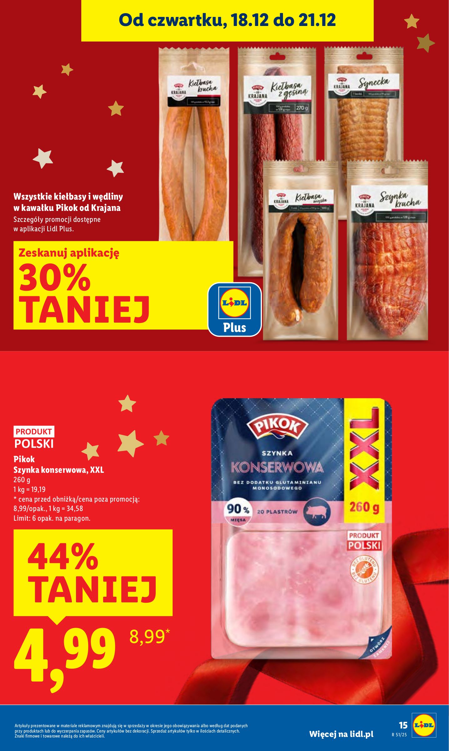 lidl - Gazetka Lidl - ważna od 18.12. do 21.12. - page: 15