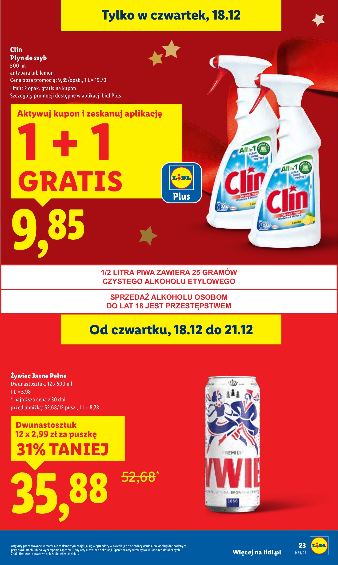 lidl - Gazetka Lidl - ważna od 18.12. do 21.12. - page: 23